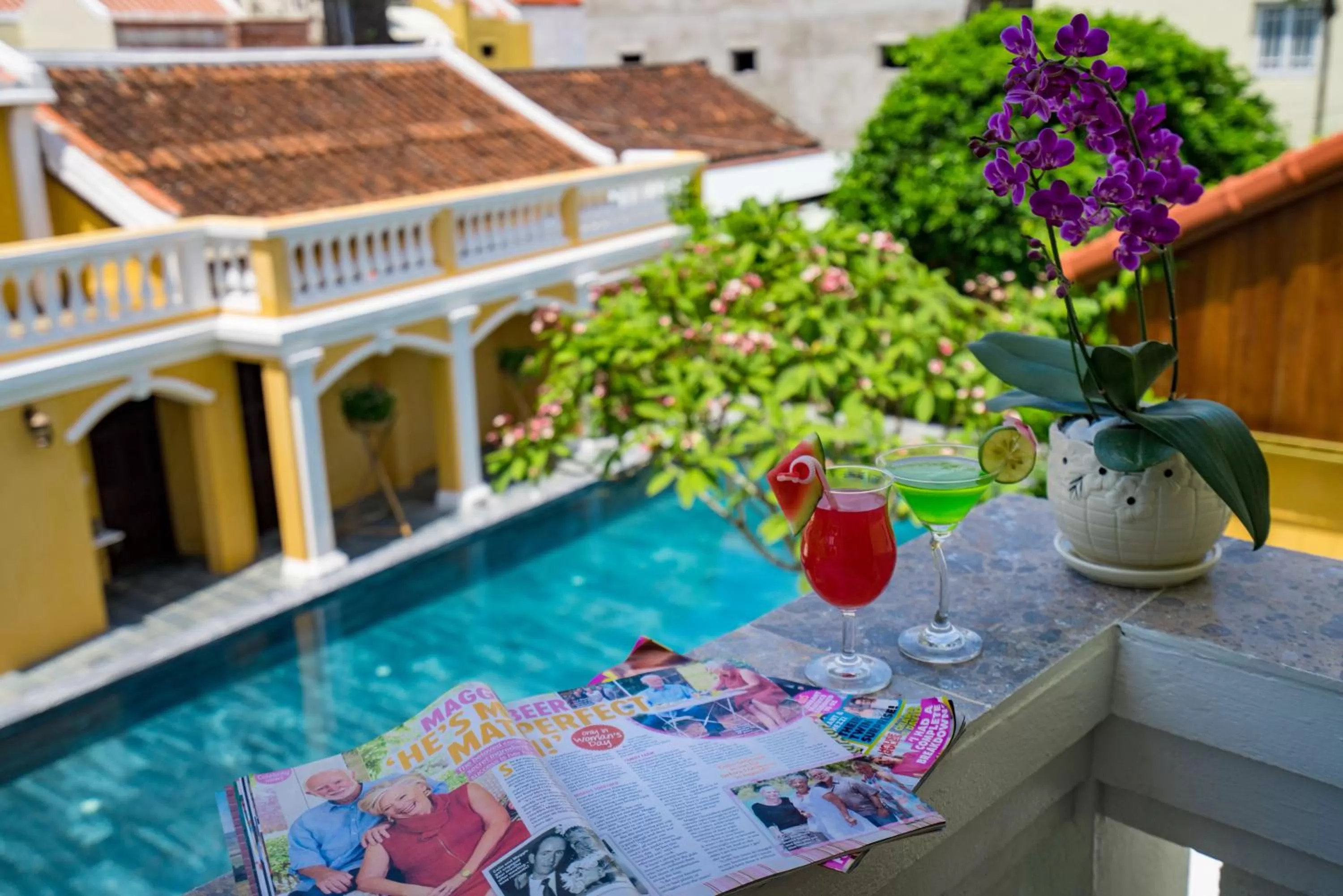 Swimming pool in Hoian Central Hotel