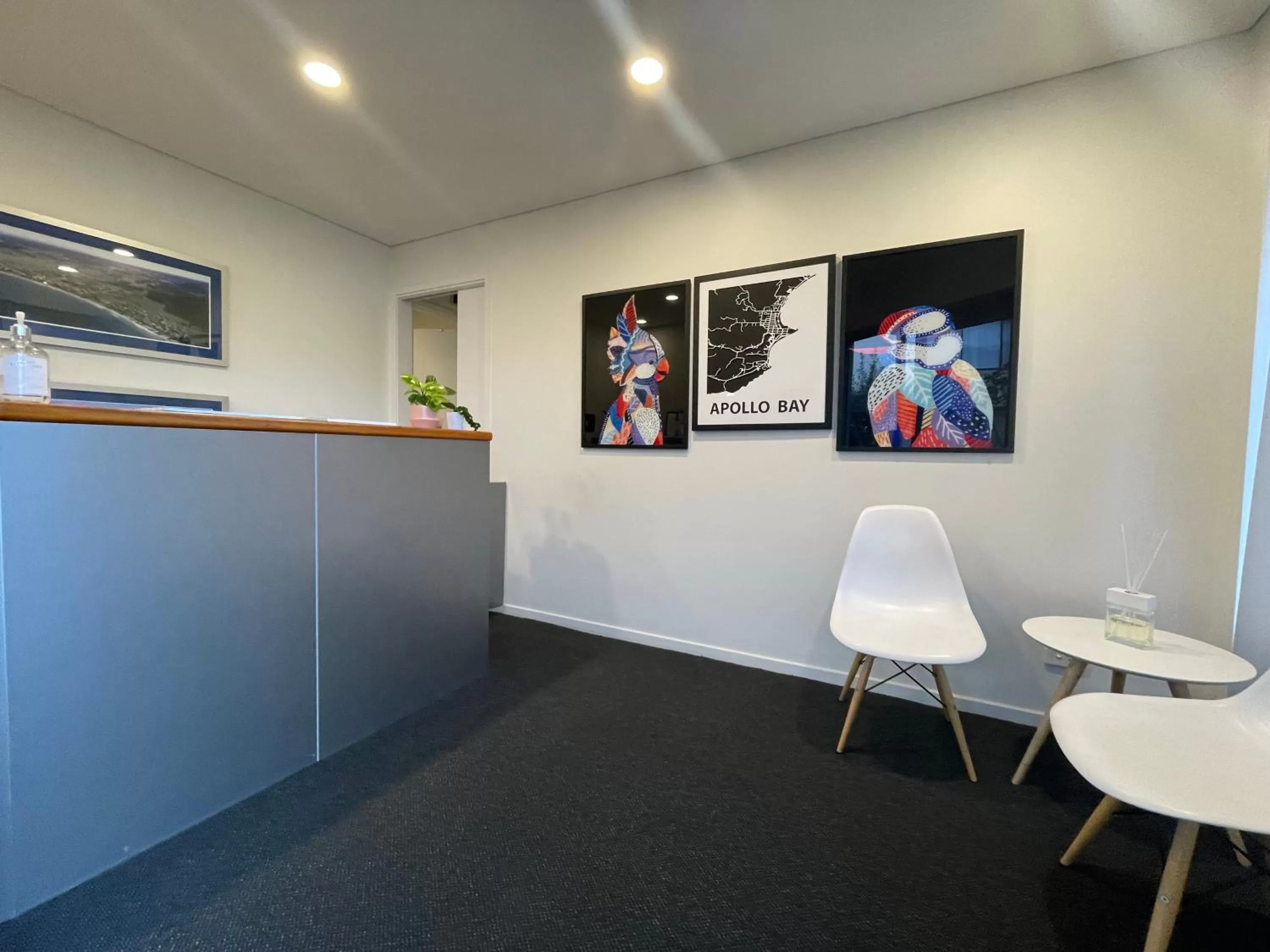 Lobby or reception in Coastal Motel