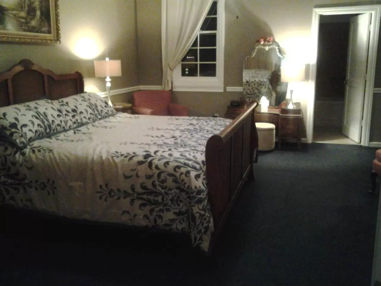 Bed in The Inn at Benicia Bay