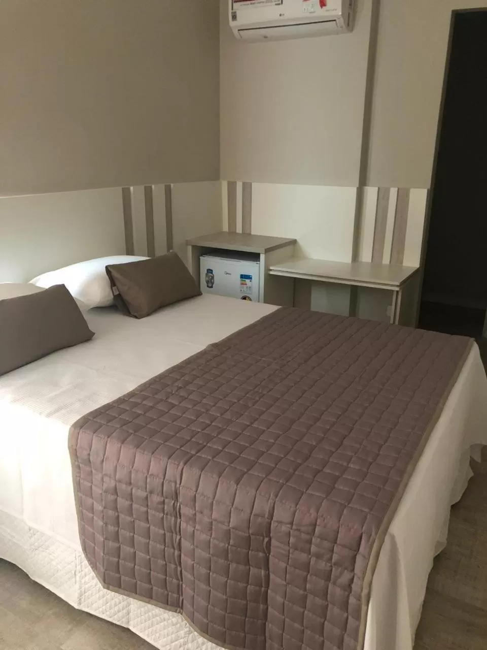 Bed in Jandira Premiêr Hotel