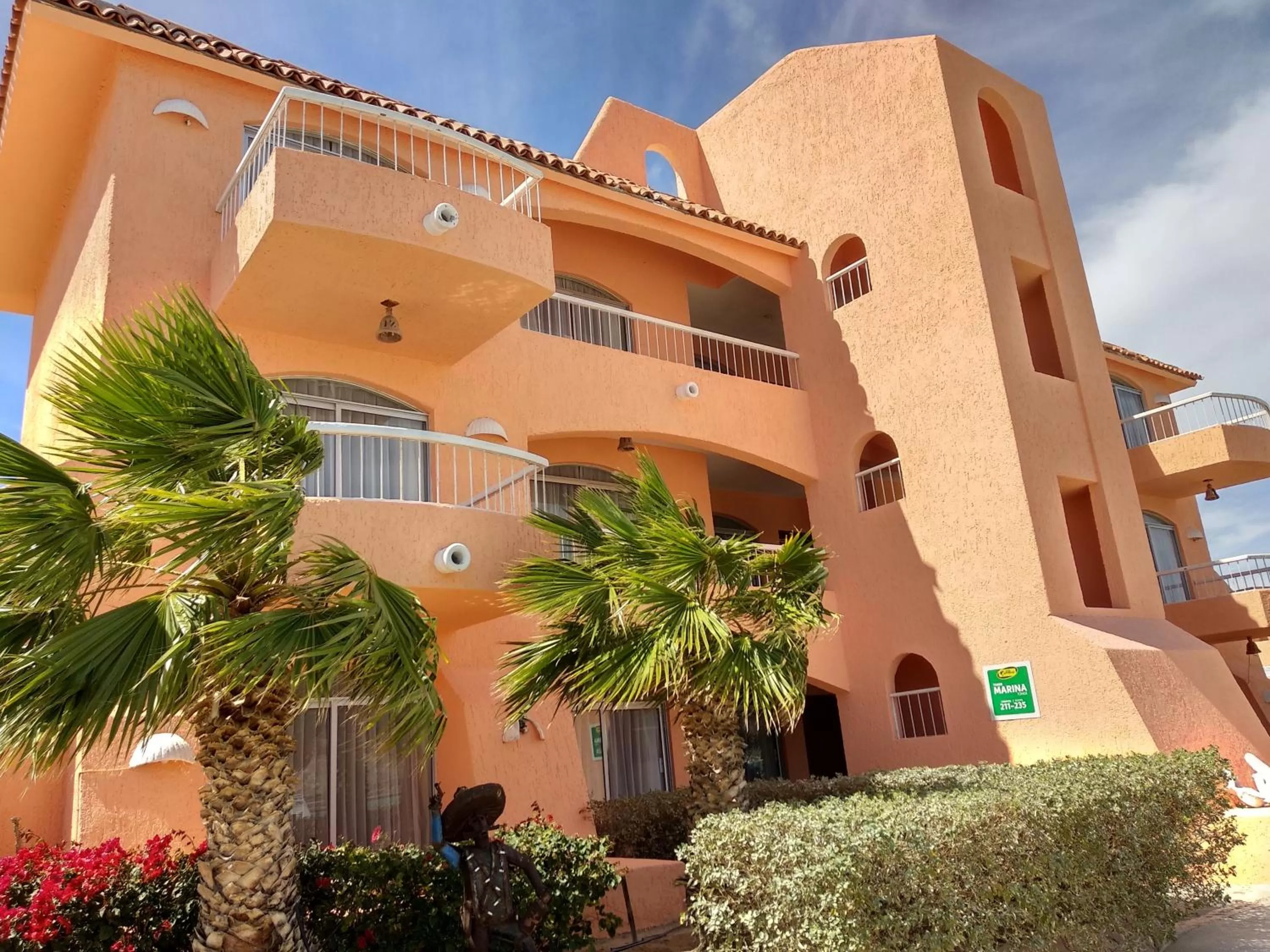 Property building in Club Cantamar Beach Hotel & Marina