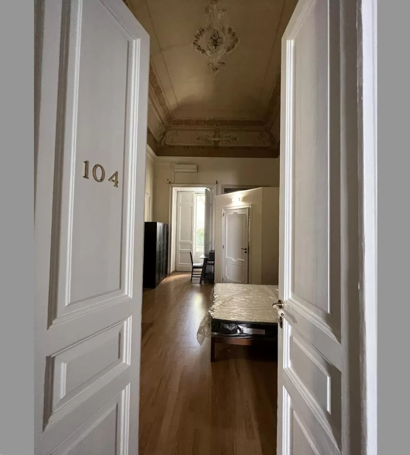 Photo of the whole room in Il giardino e gli affreschi