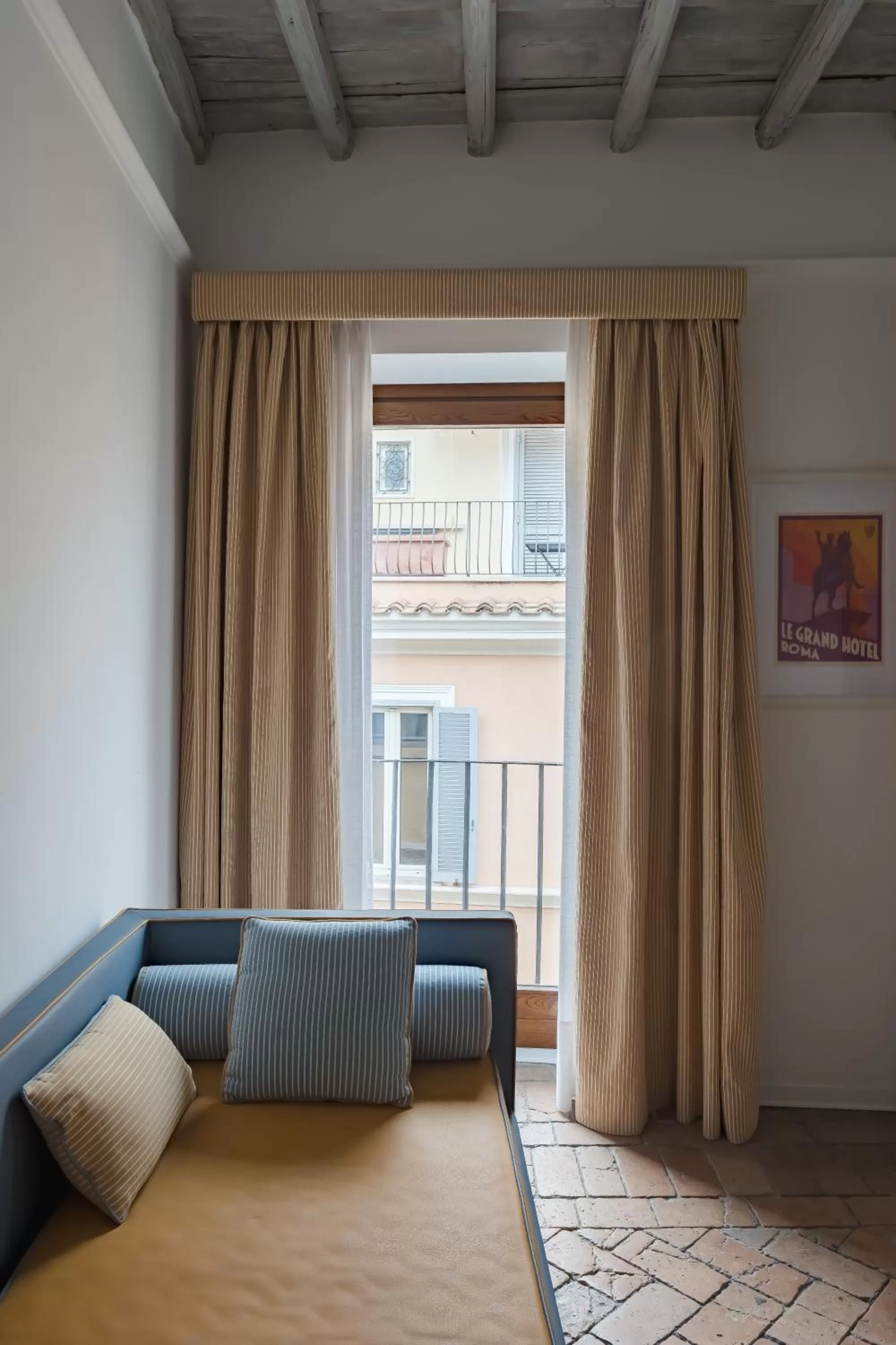 Bed in Palazzo Lupardi Relais