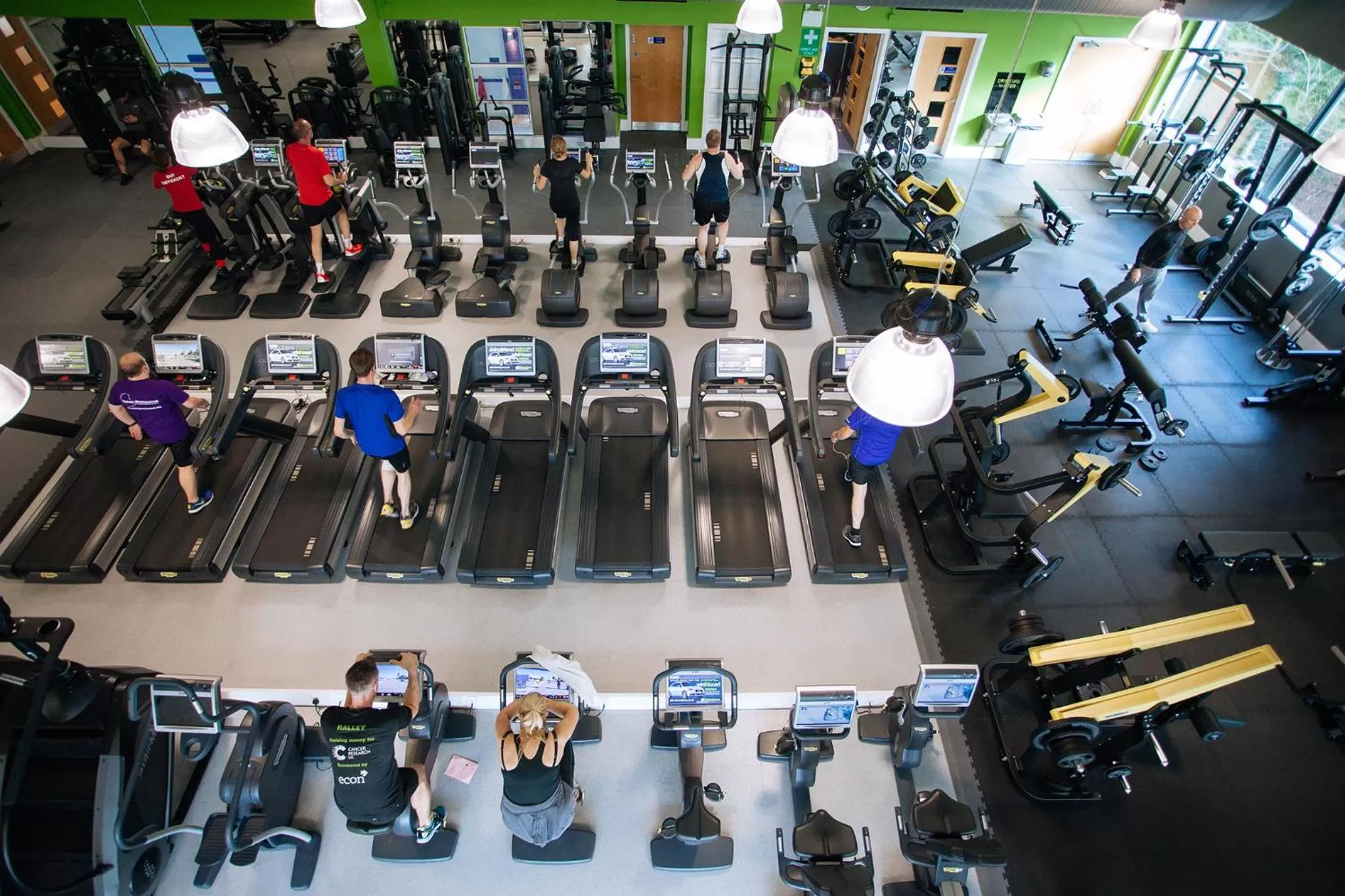 Fitness centre/facilities in The Bannatyne Spa Hotel