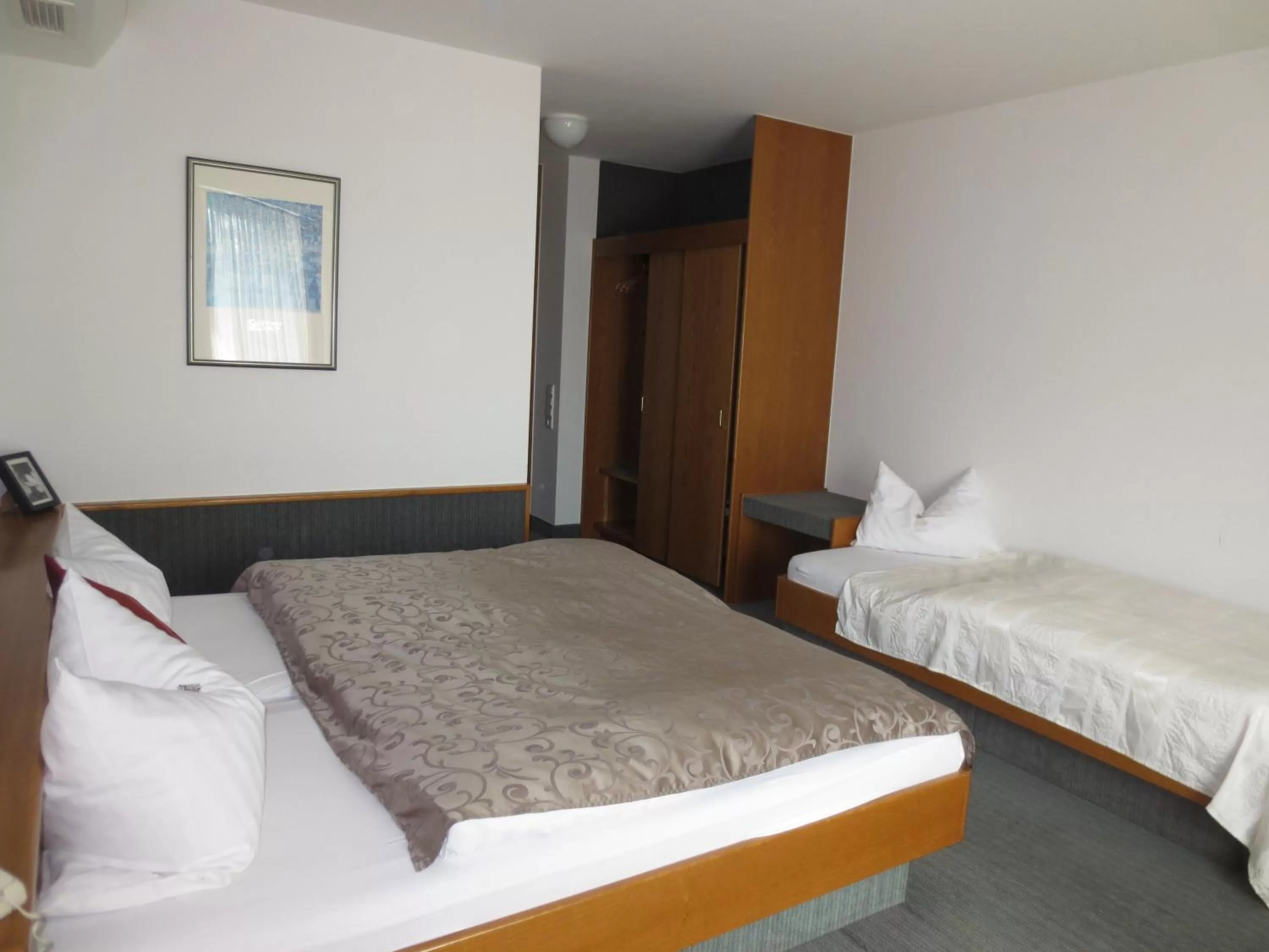 Bed in Hotel Corsten