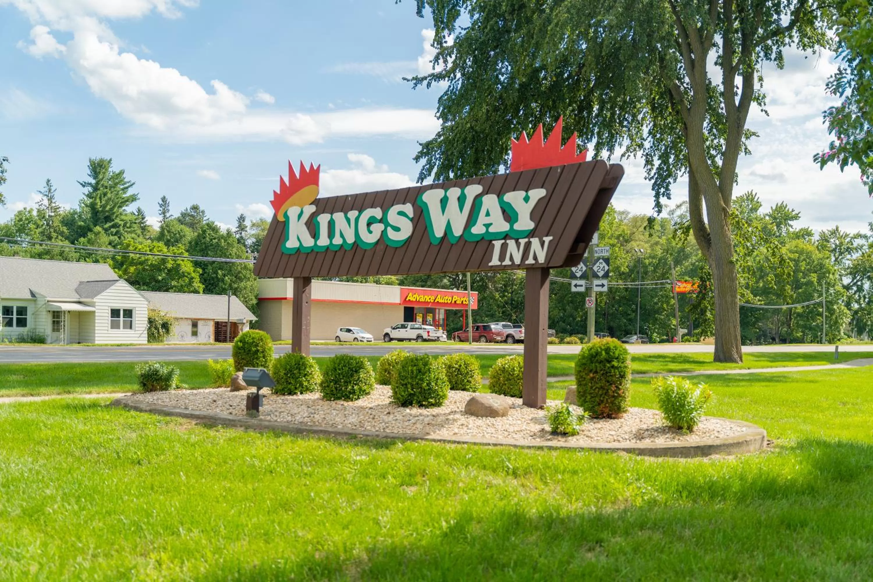 Logo/Certificate/Sign in Kingsway Inn