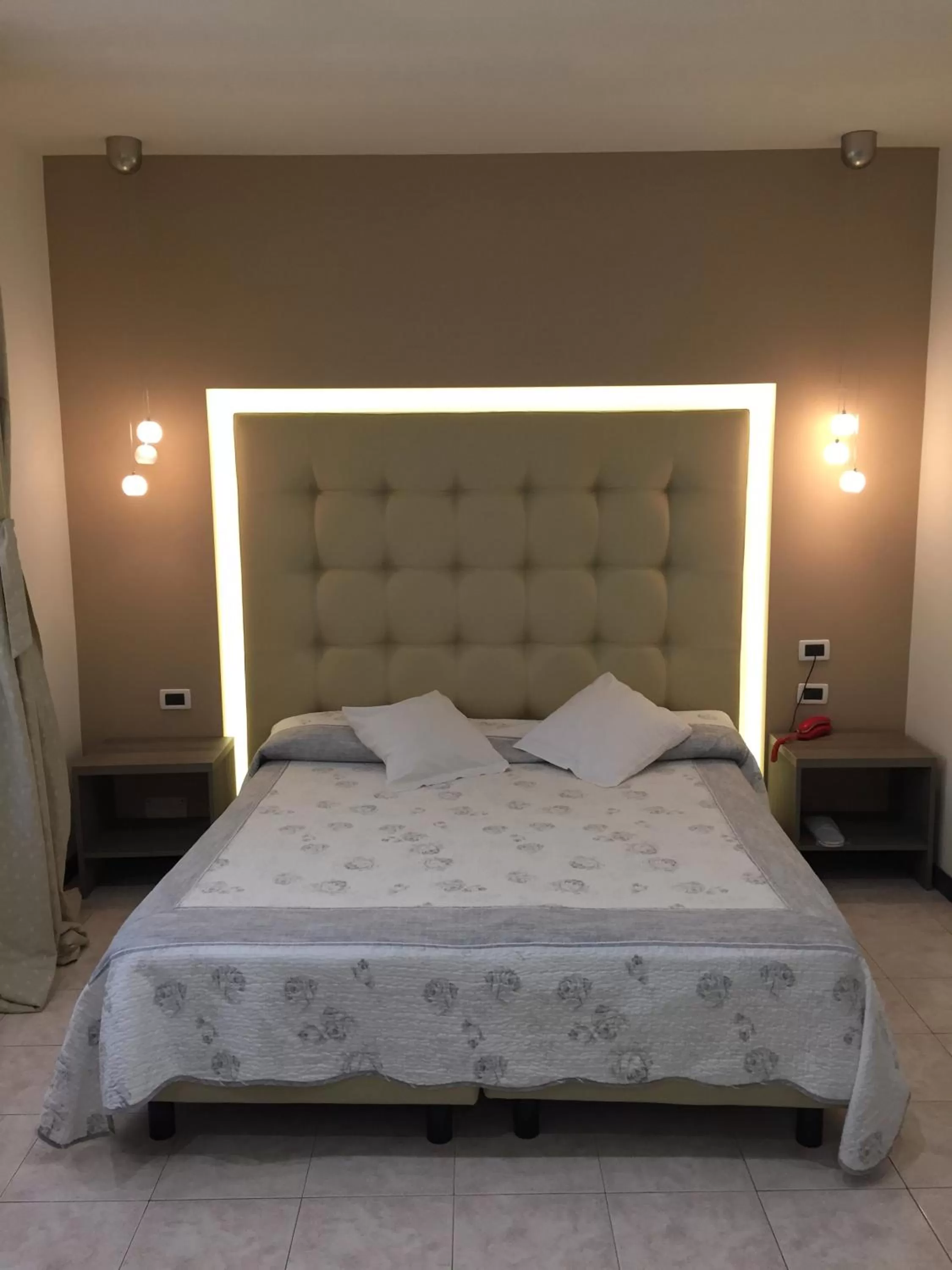 Bed in Villa Accini