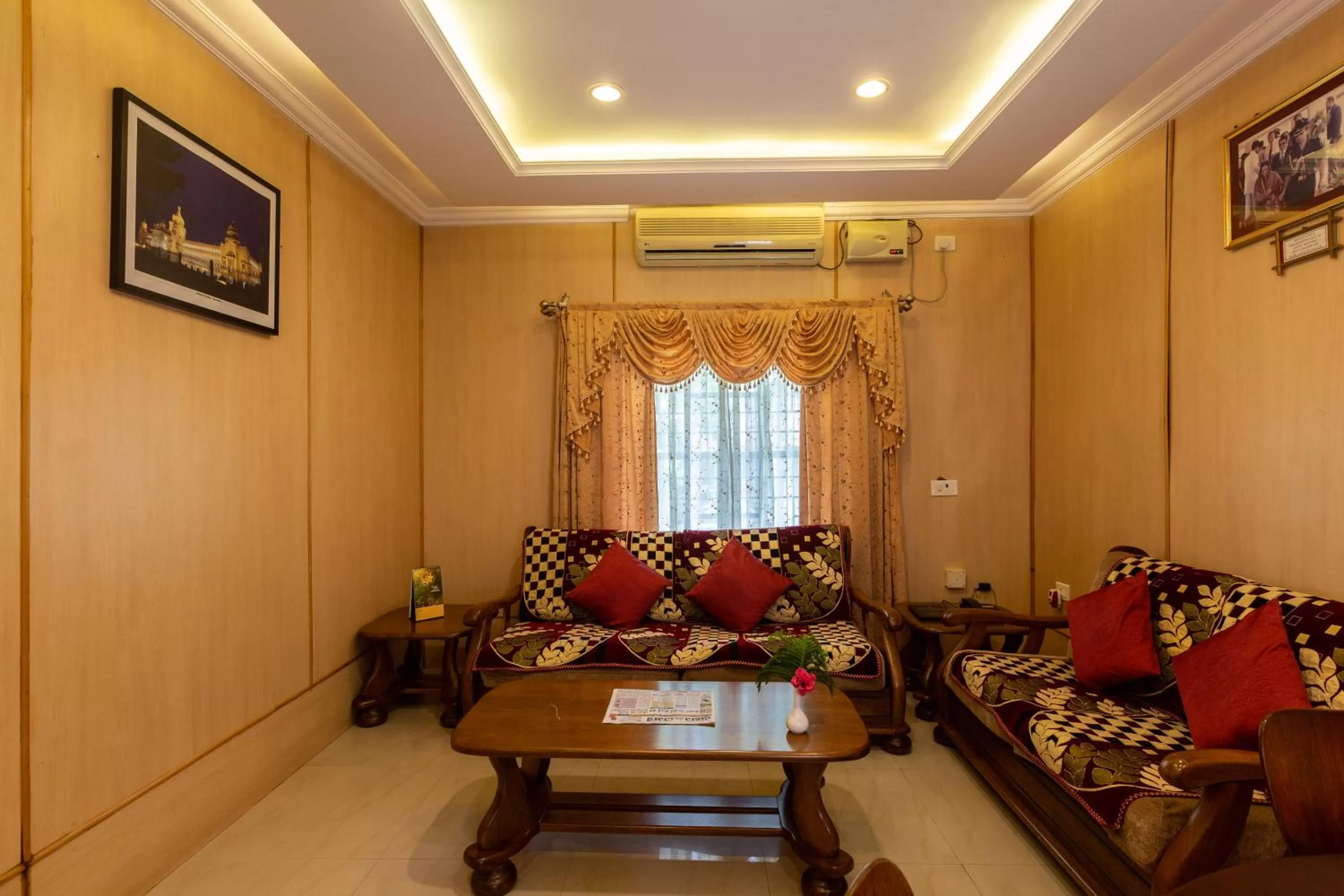 Seating Area in KSTDC Hotel Mayura Bhuvaneshwari Kamalapur