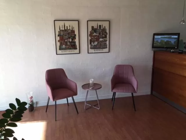 Seating Area in Motel Viborg