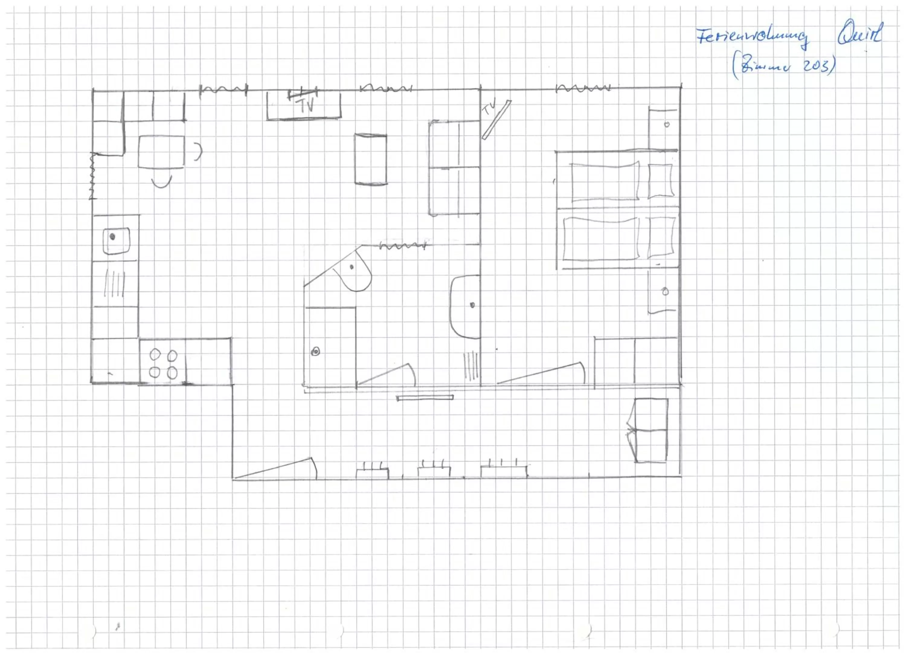 Floor Plan in Panoramahotel Lilienstein