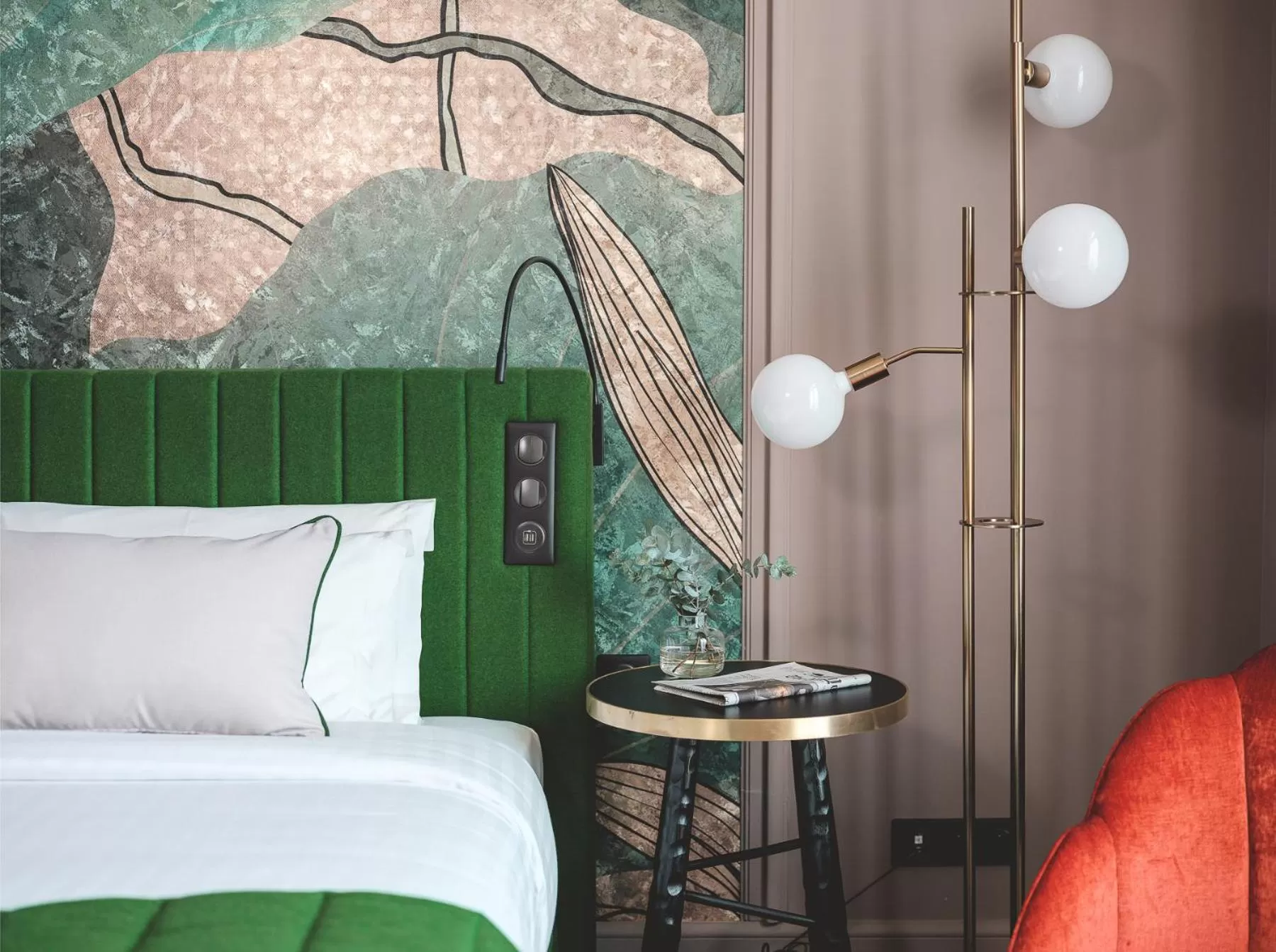 Bedroom, Bed in M Social Hotel Paris Opera