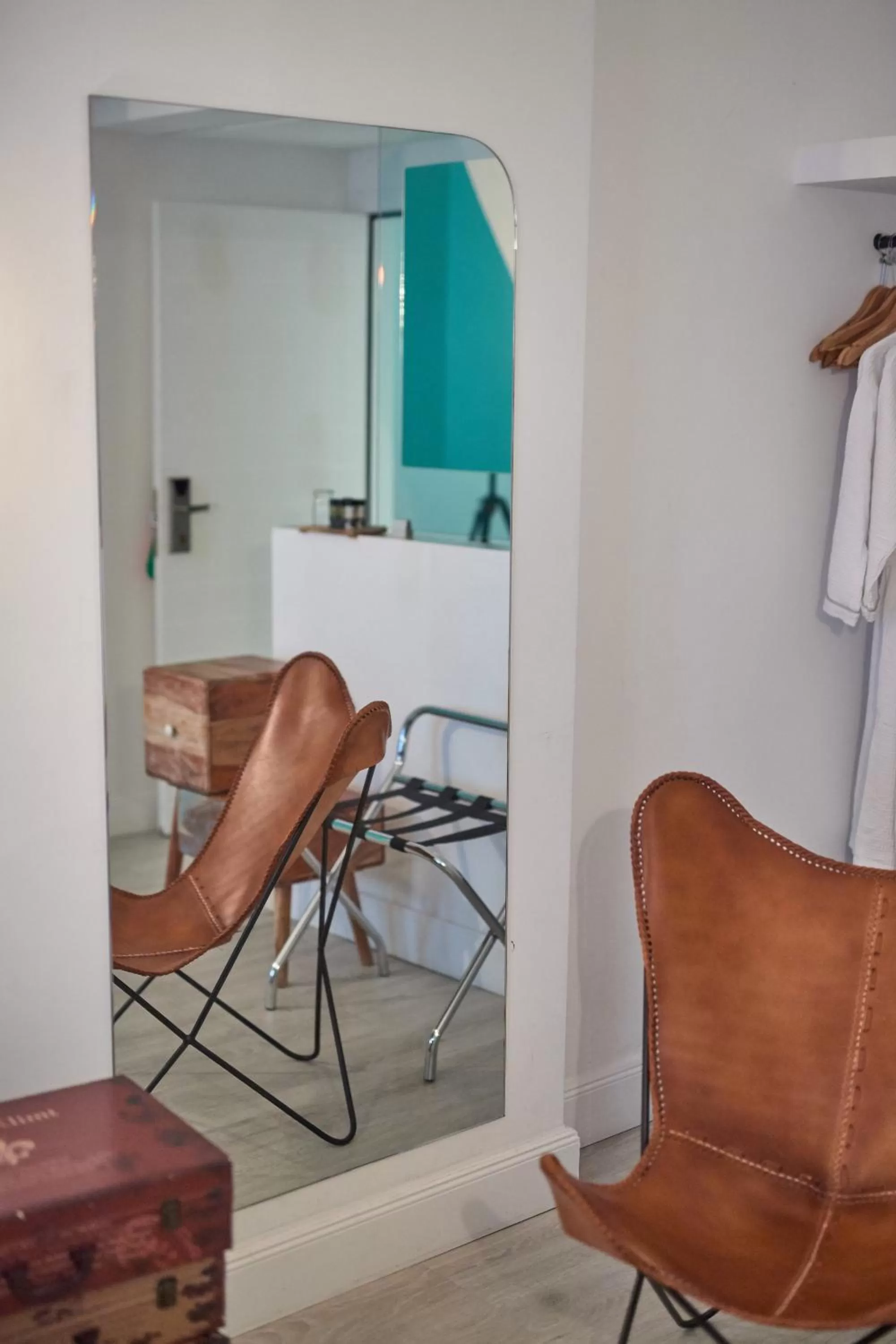 Seating area in Blue Bottle Boutique Hotel