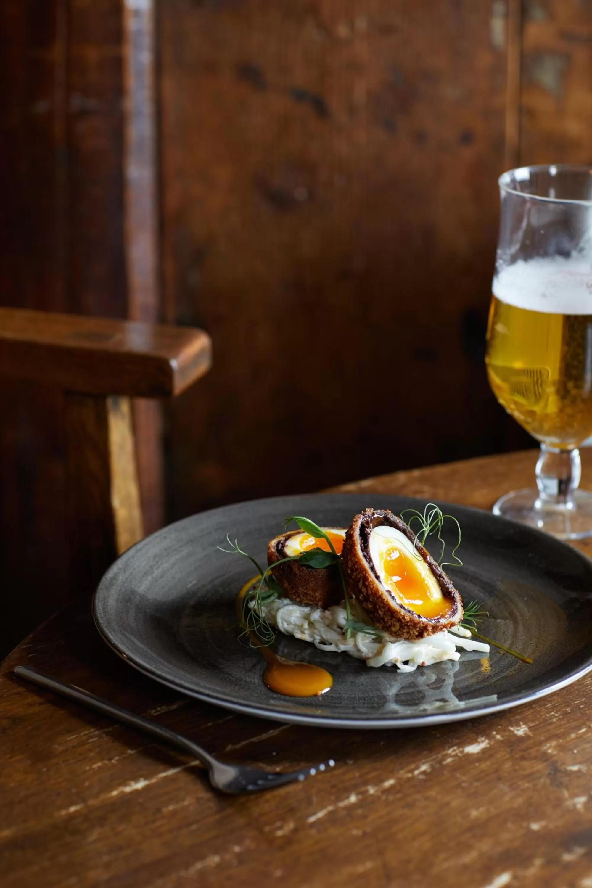 Food close-up in The Pheasant Inn