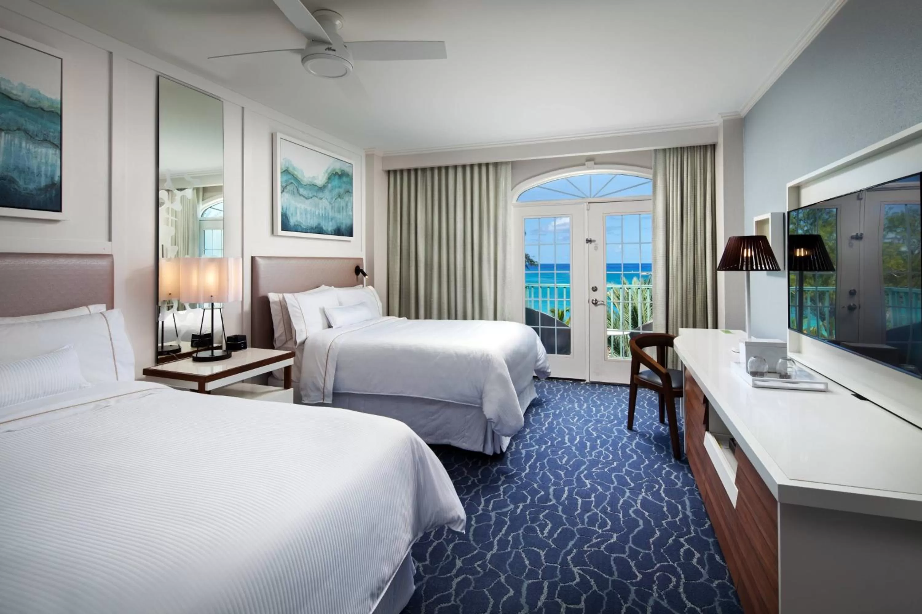 Swimming pool, Bed in The Westin Grand Cayman Seven Mile Beach Resort & Spa
