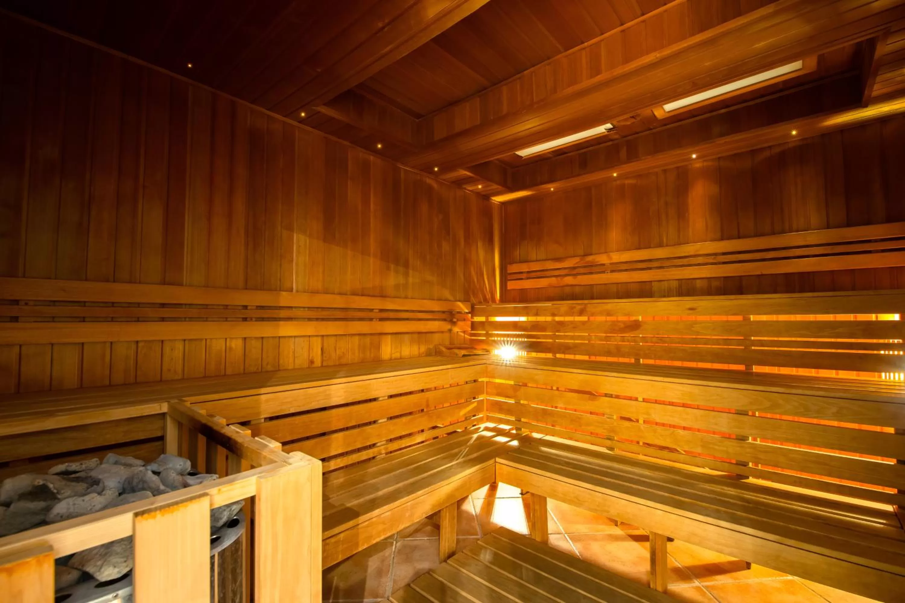 Sauna in Spa & Wellness Hotel Orchidea