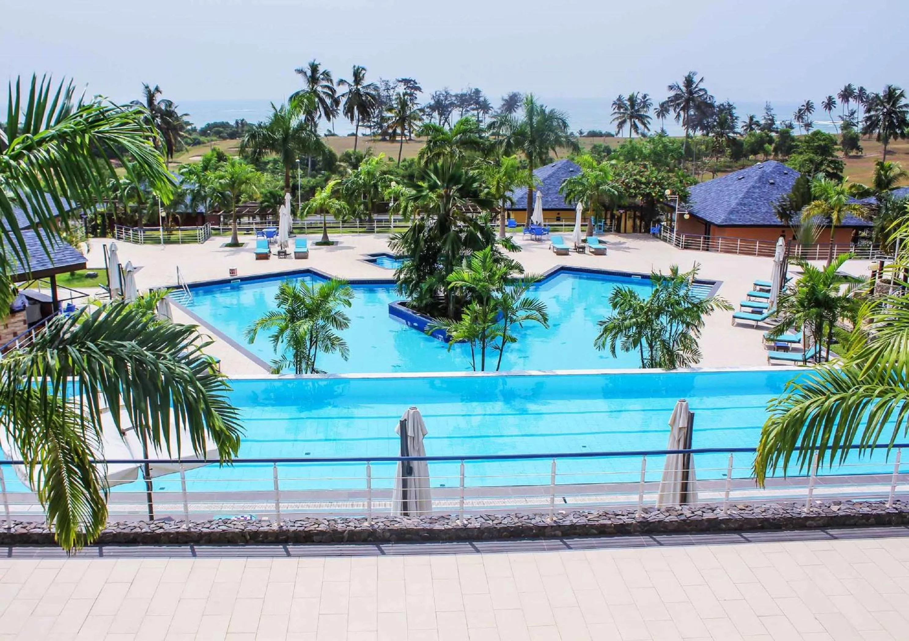 Pool view in Best Western Plus Serene Atlantic Hotel