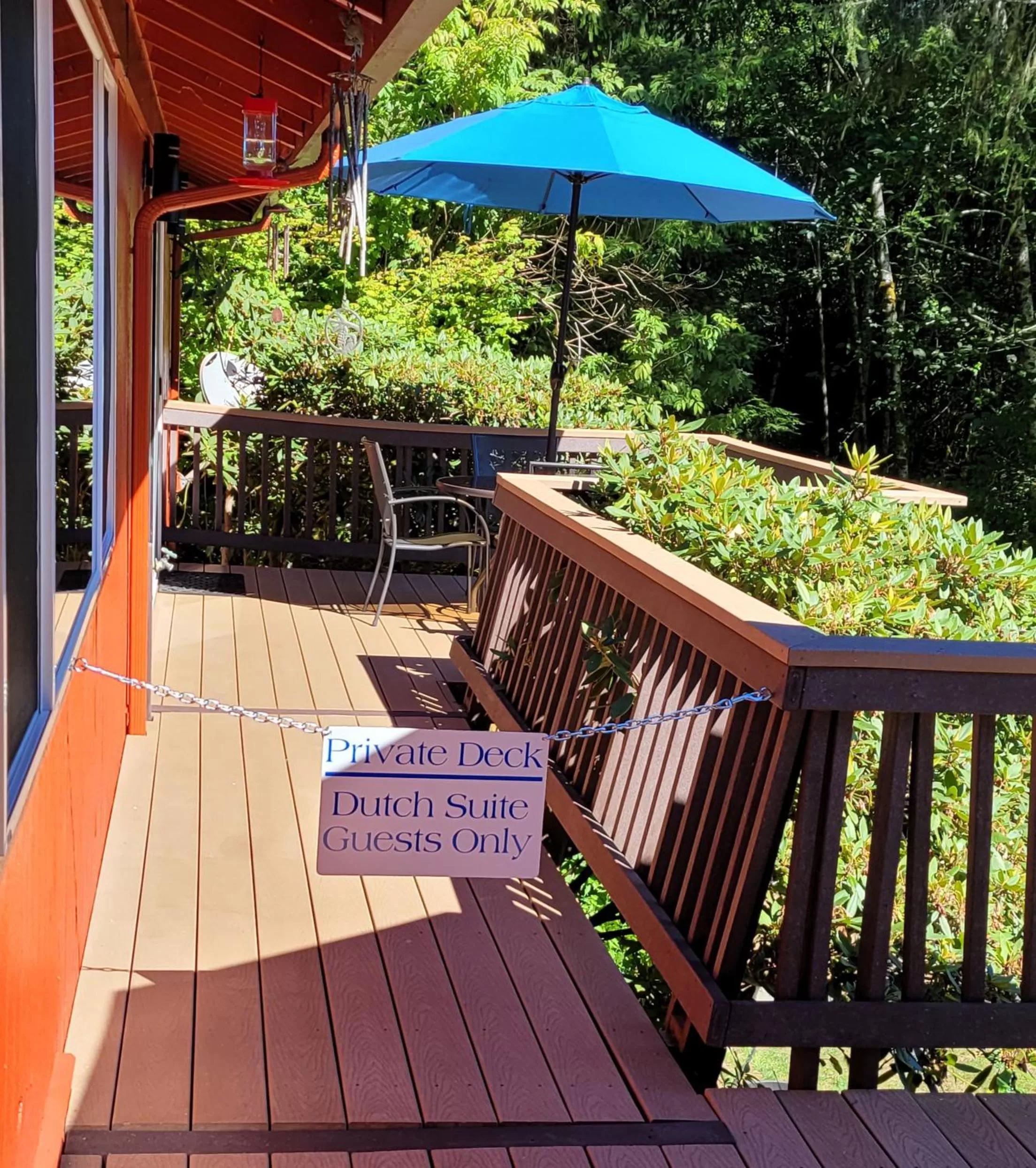 Balcony/Terrace in Misty Valley Inn