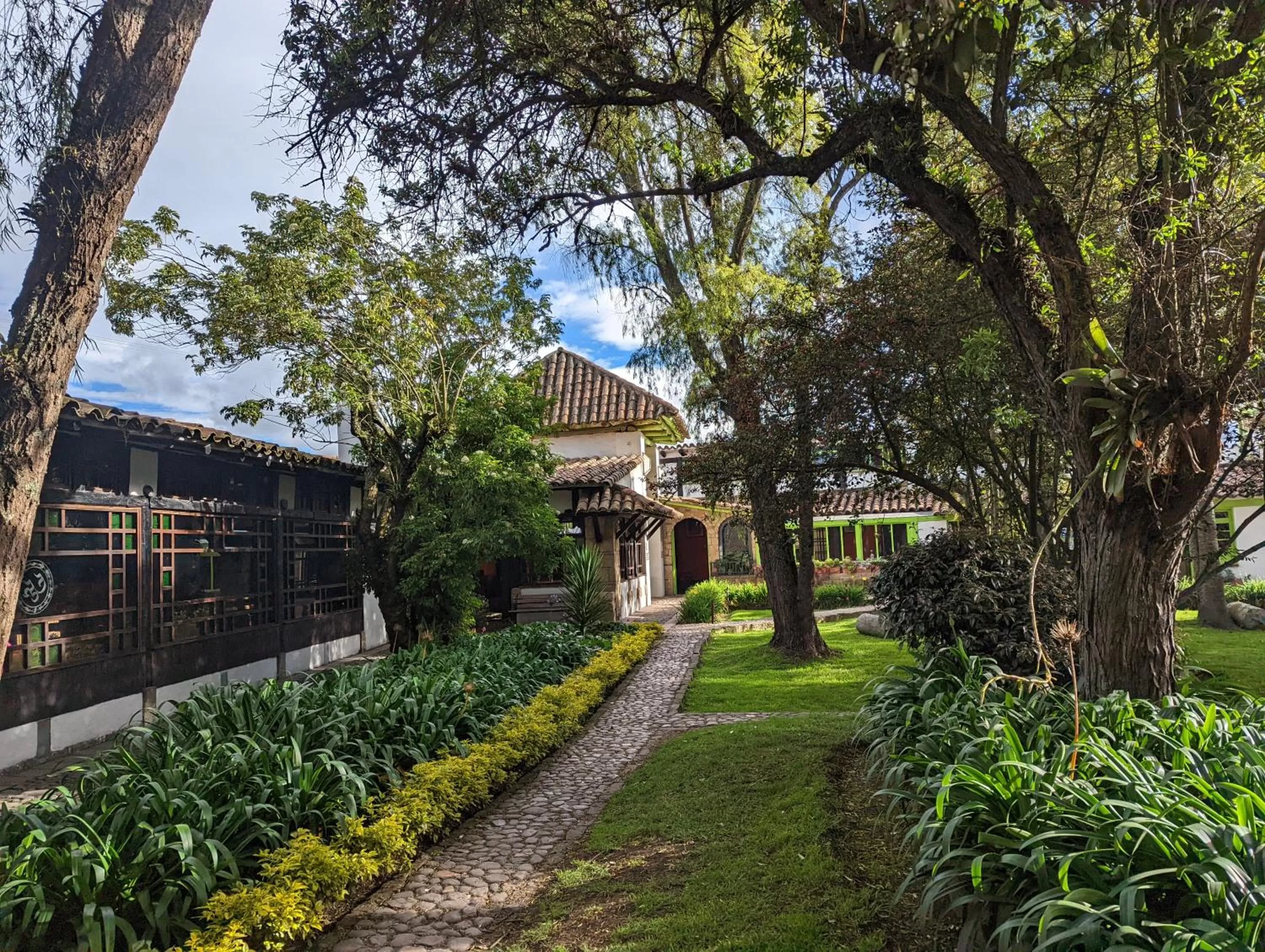 Garden, Property Building in Posada Cafe La Huerta