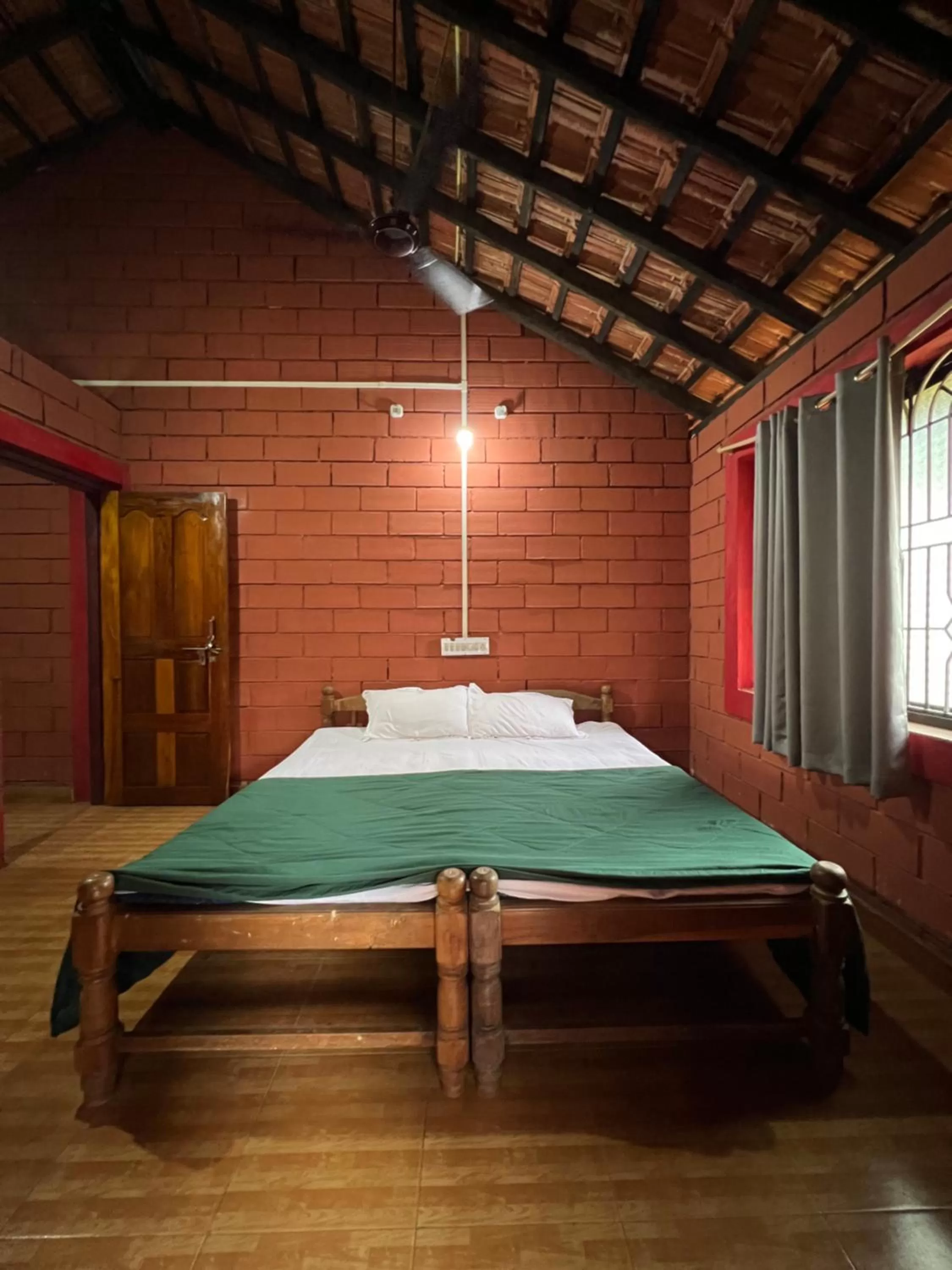 Bed in MID BEACH STAY Gokarna
