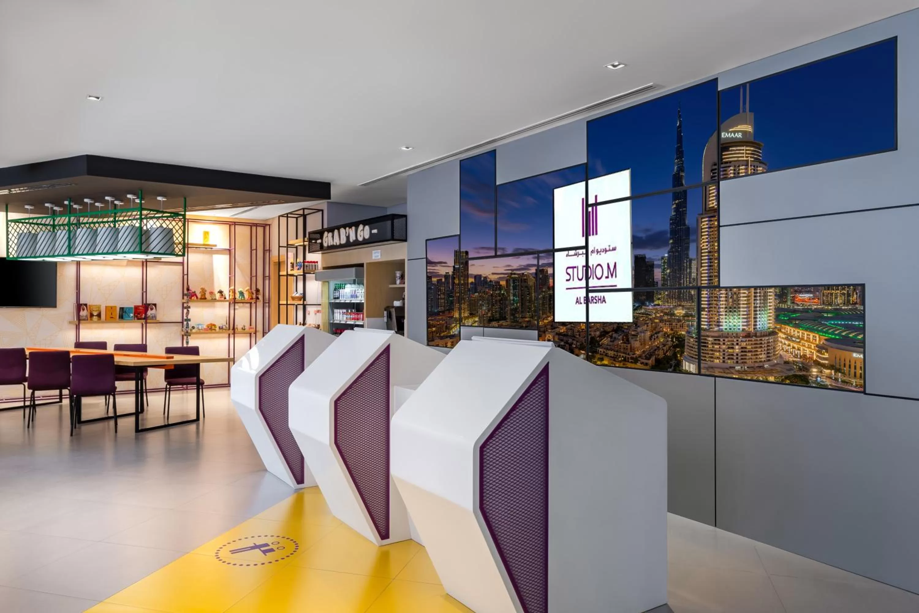 Lobby or reception in Studio M Al Barsha Hotel by Millennium
