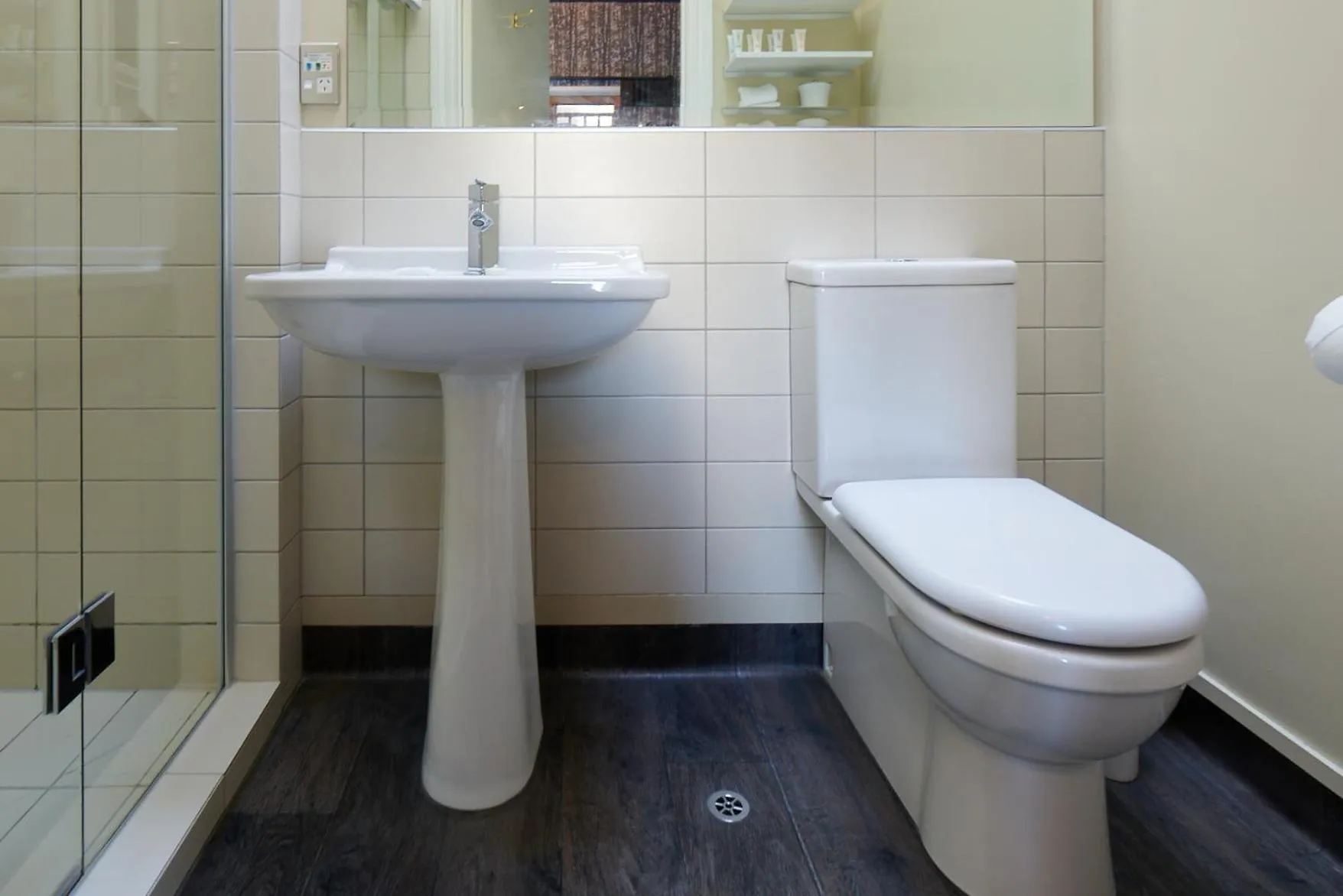 Bathroom in The Dairy Hotel Queenstown, A Naumi Chapter