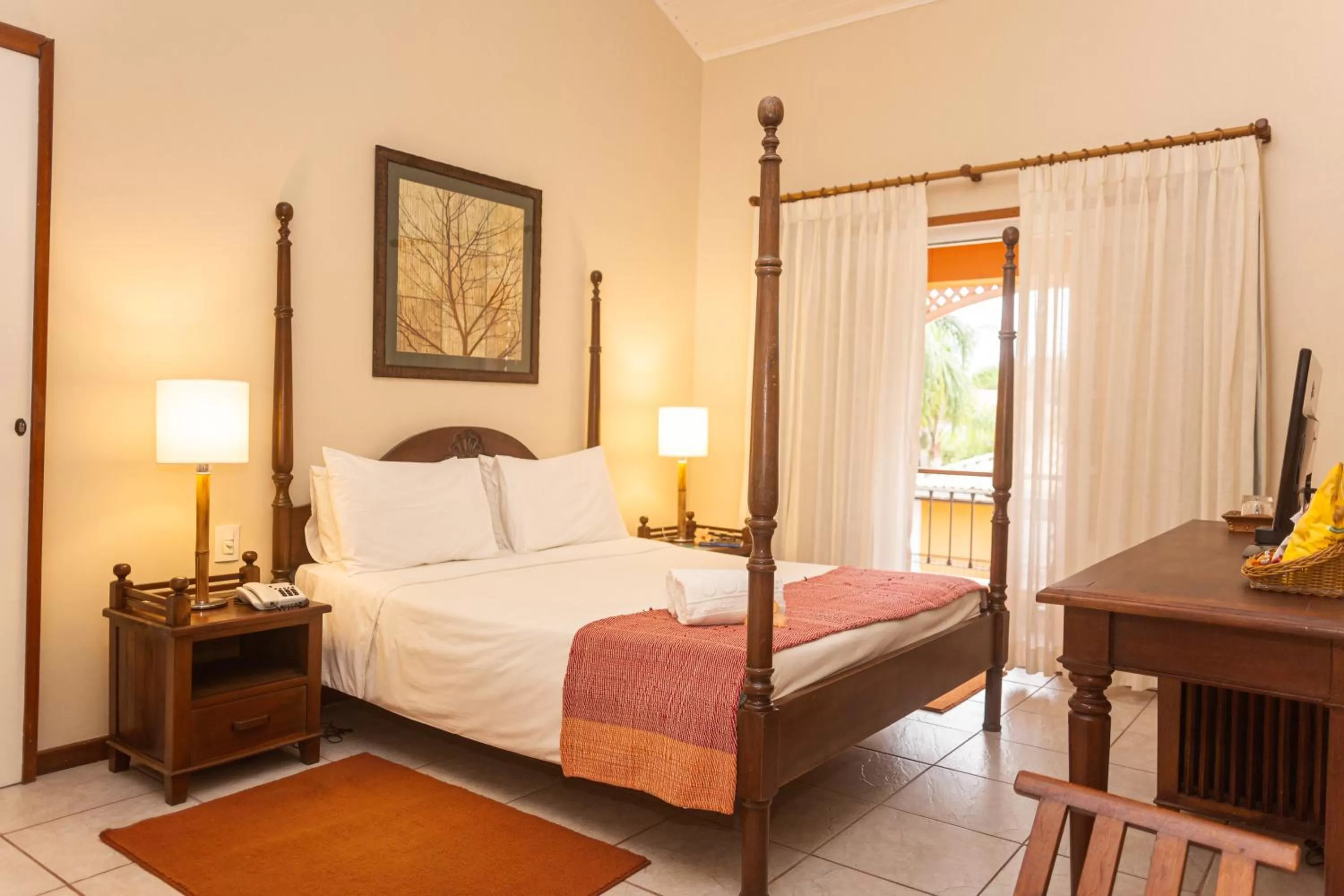 Bed in Pousada Corsario Buzios