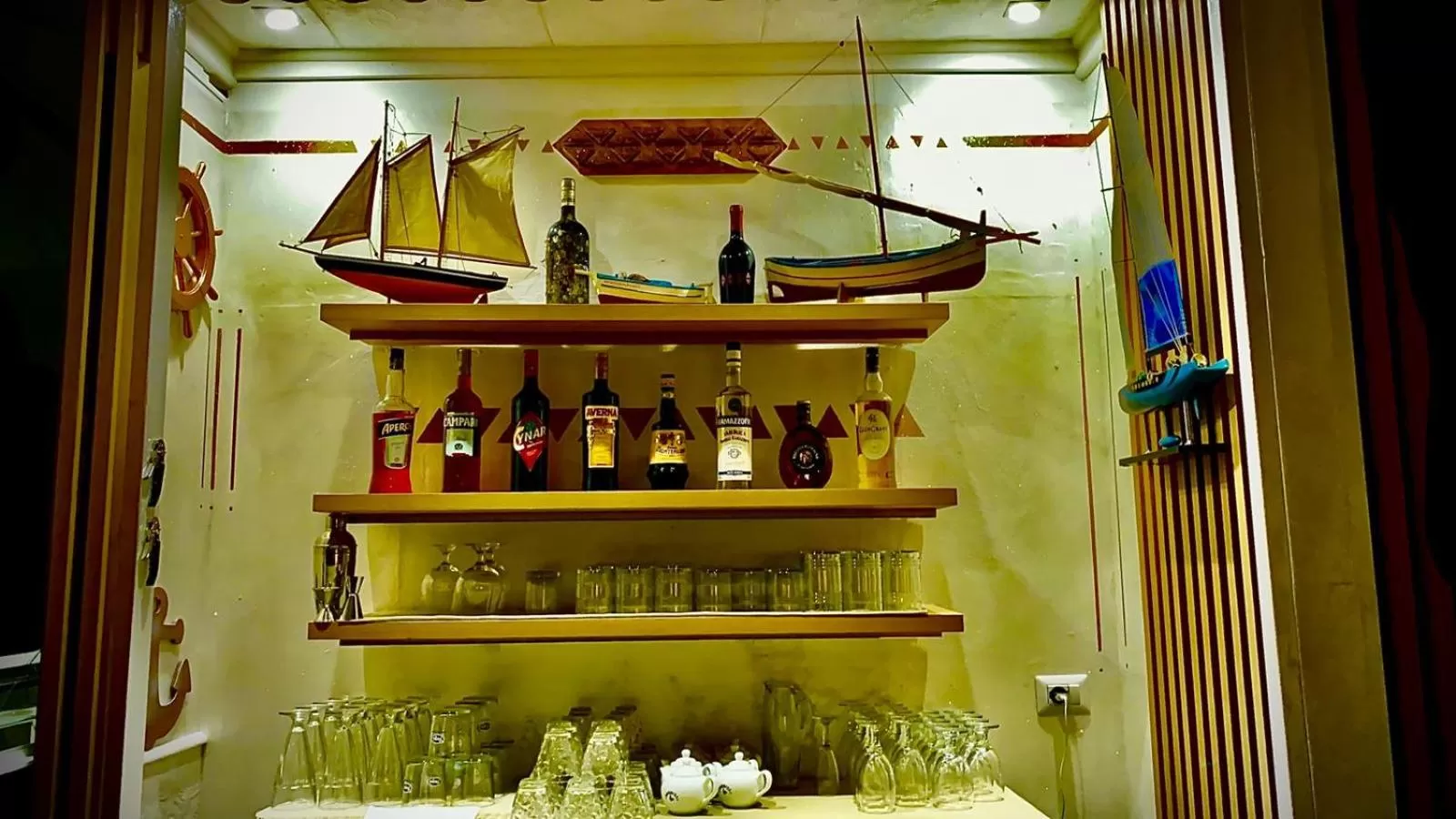 Lounge or bar in Hotel Baja Romantica