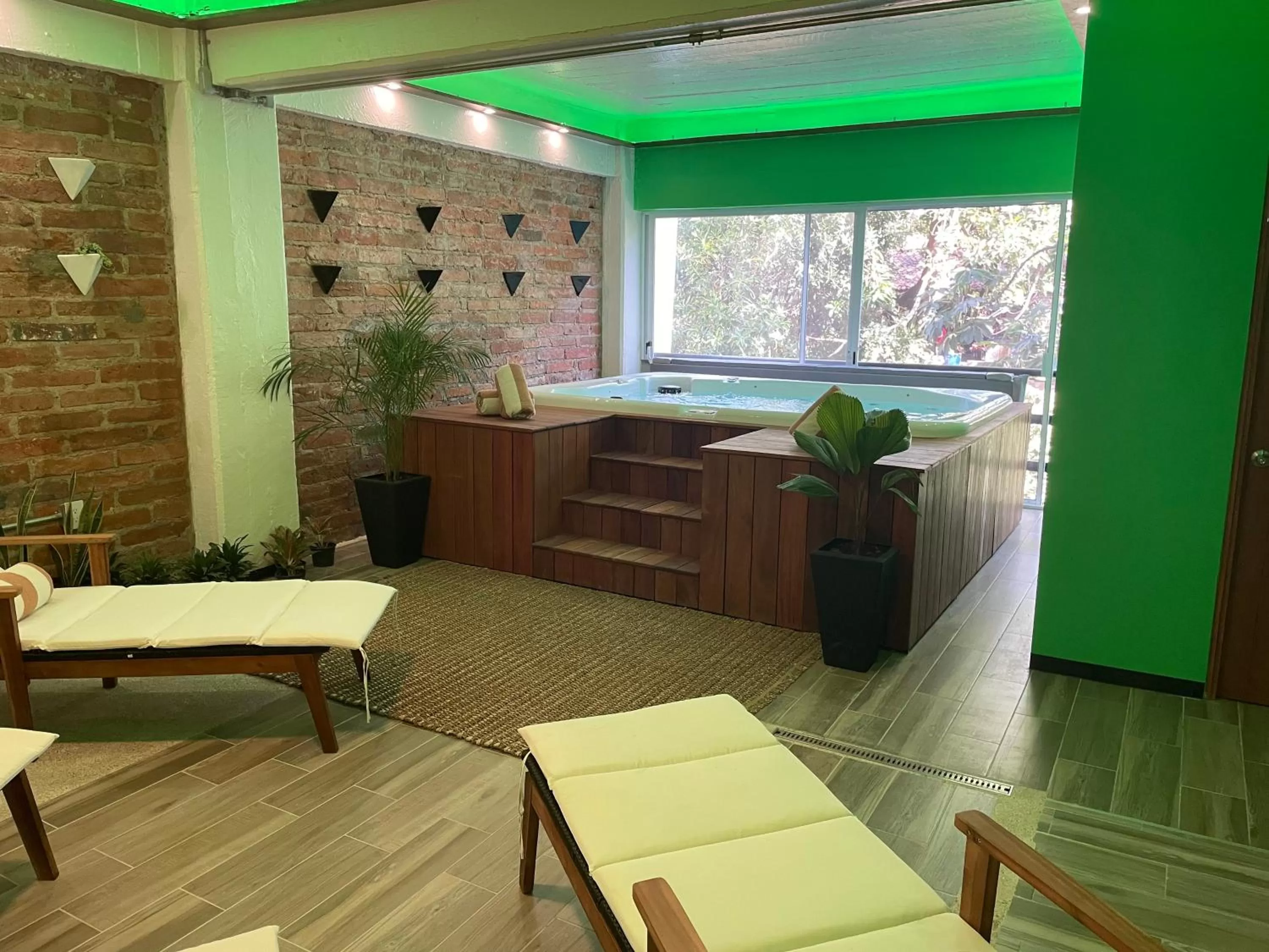 Patio in Joint Boutique Hotel