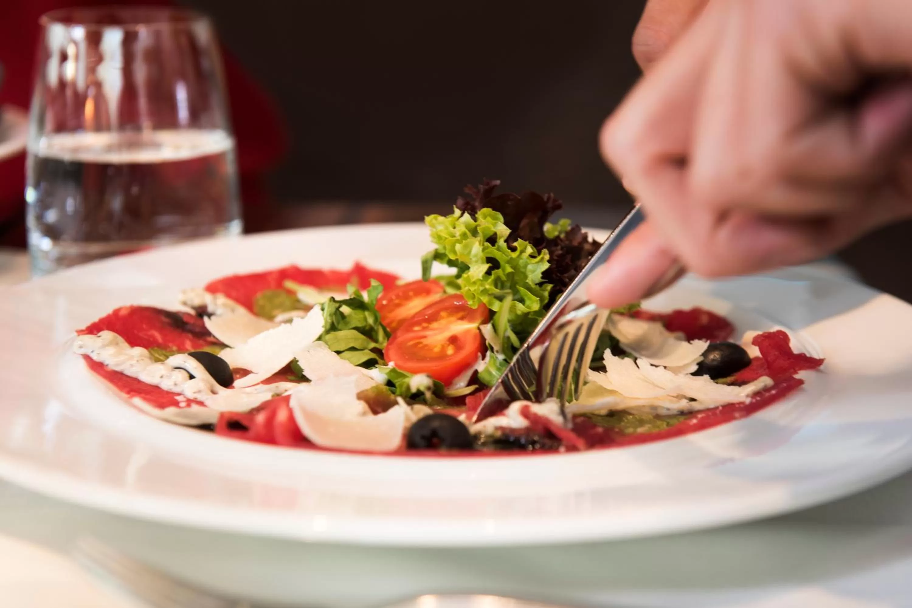 Restaurant/places to eat in Parkhotel Hall in Tirol