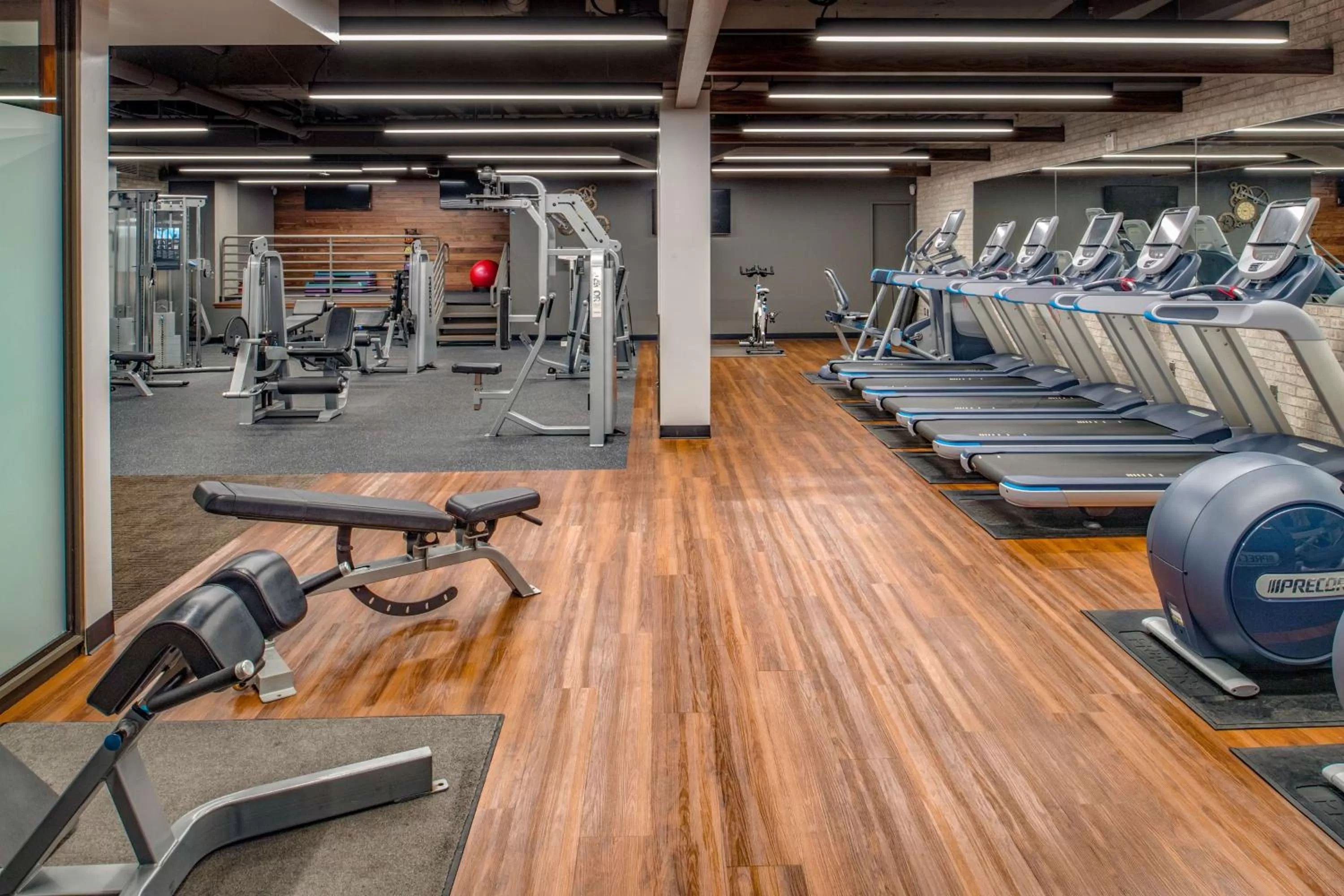 Fitness centre/facilities in Hilton Portland Downtown