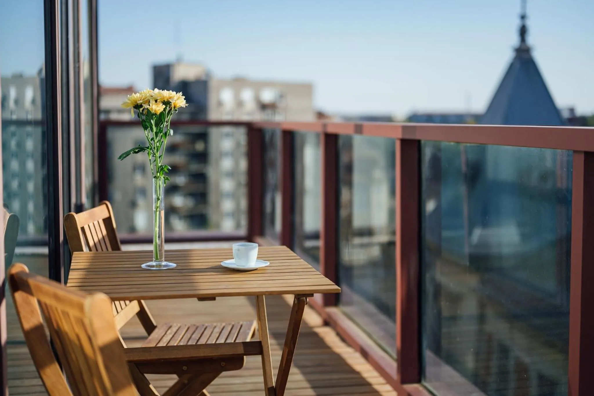 Balcony/Terrace in Peakture Hotel