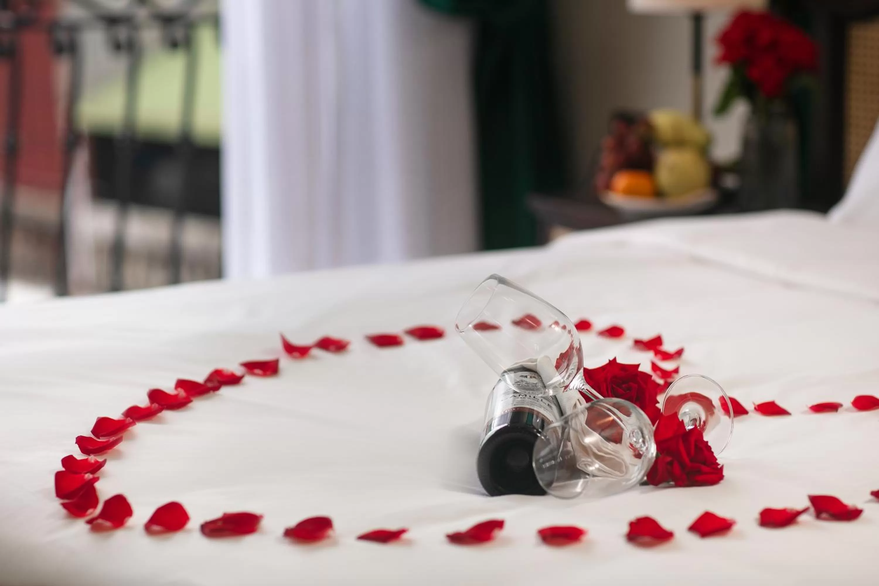 View (from property/room), Bed in La Passion Hanoi Hotel & Apartment