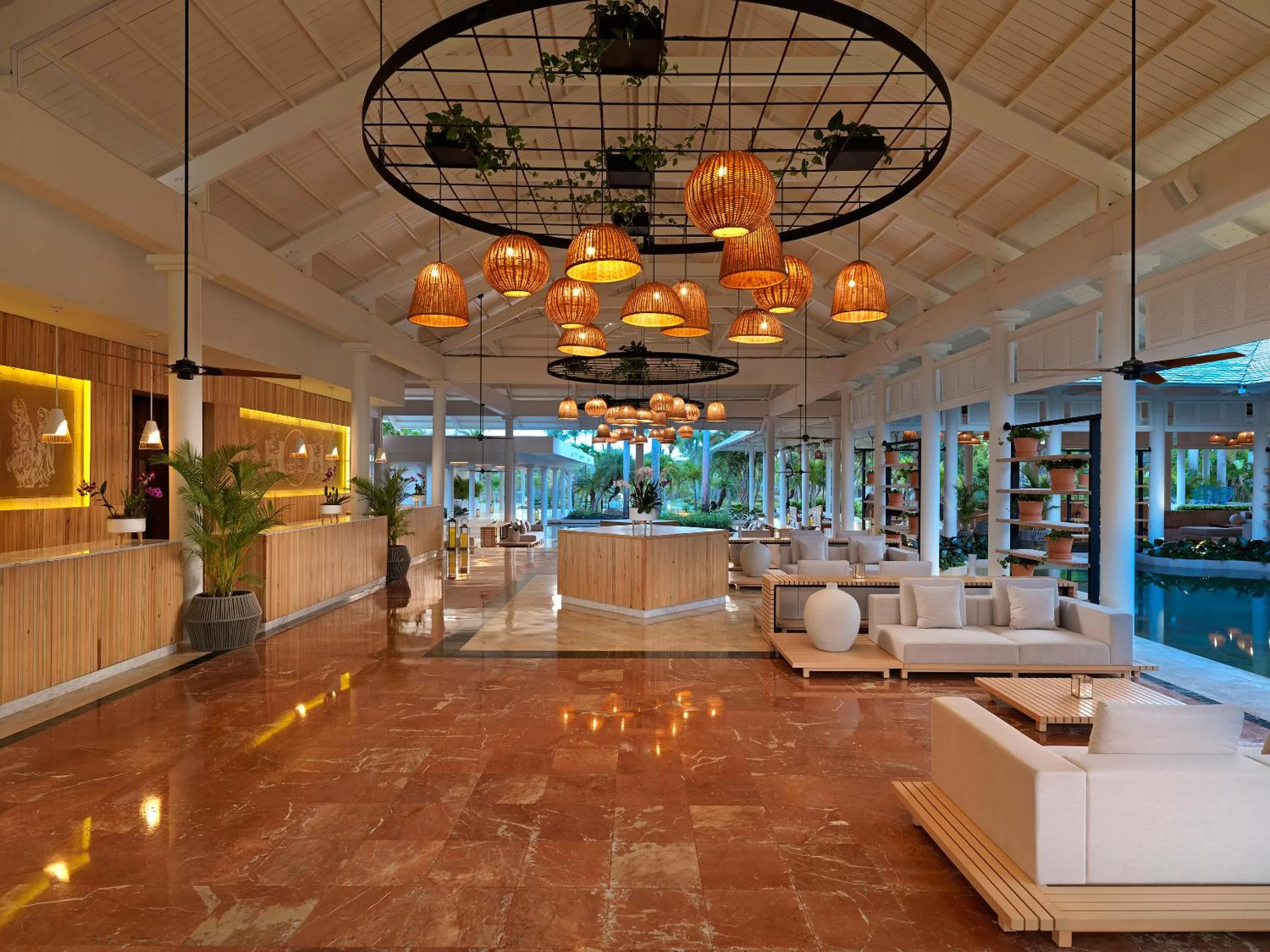 Lobby or reception in Meliá Punta Cana Beach Wellness Inclusive - Adults only