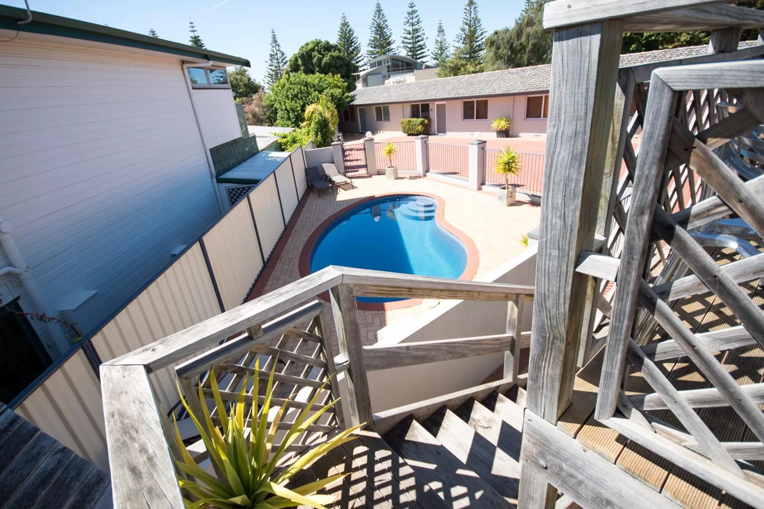 Pool View in Archipelago Apartments Esperance