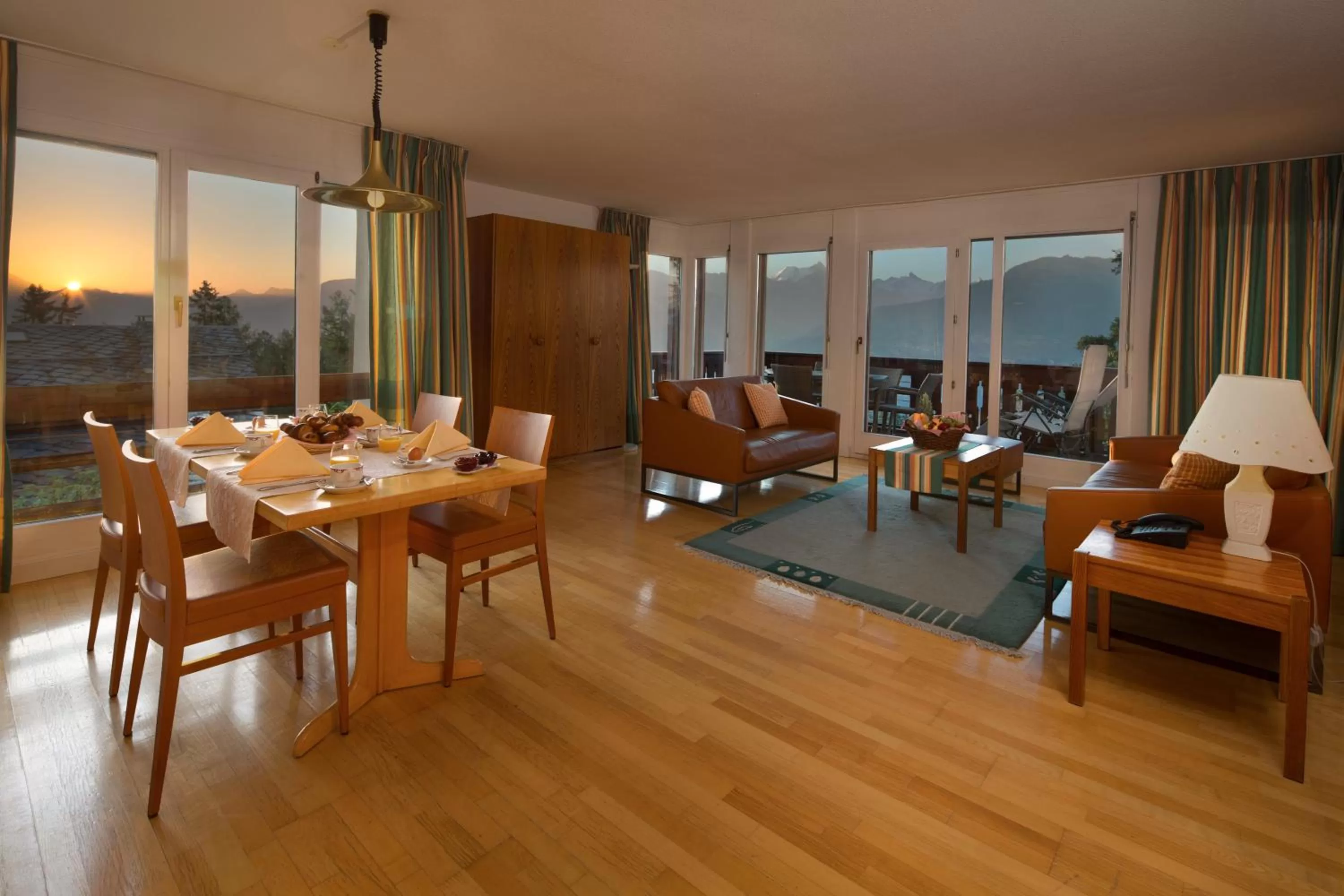 Living room in Aparthotel Helvetia