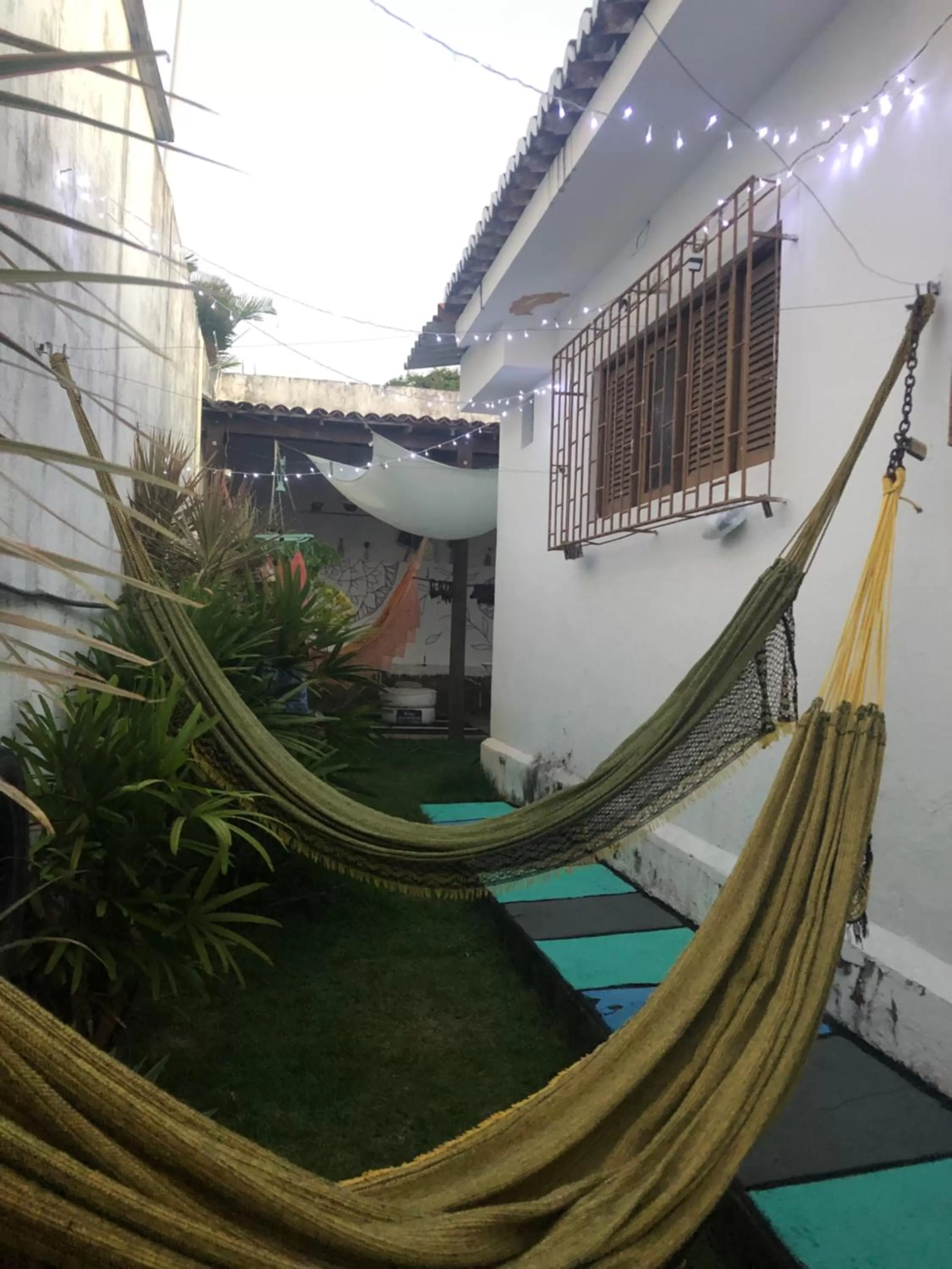 Patio in Hostel Das Canárias