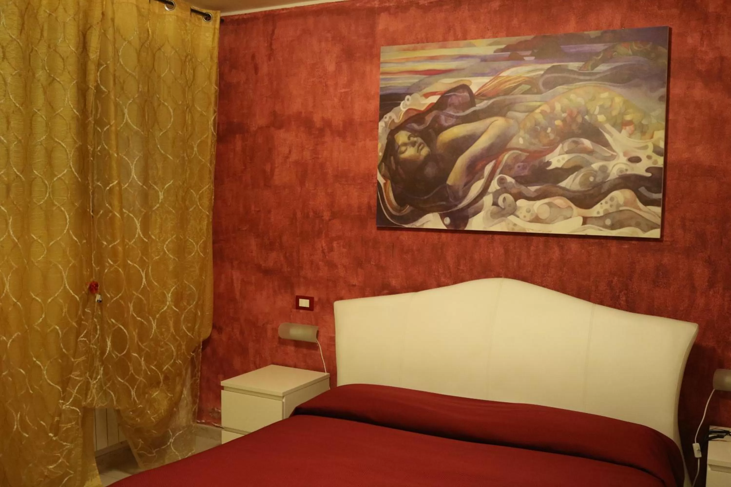 Bed in Le Sirene Bed and Breakfast