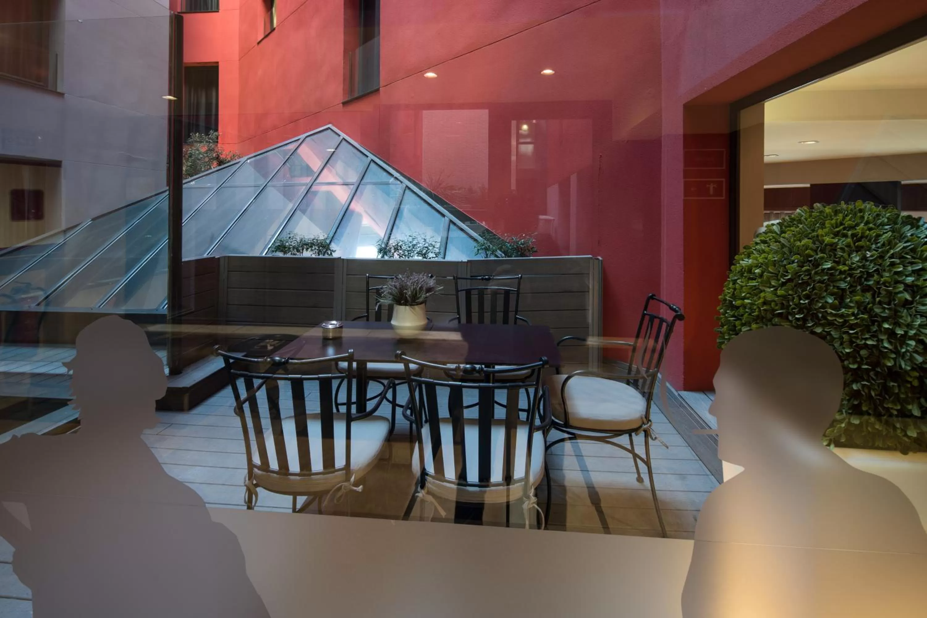 Patio in Catalonia Eixample 1864