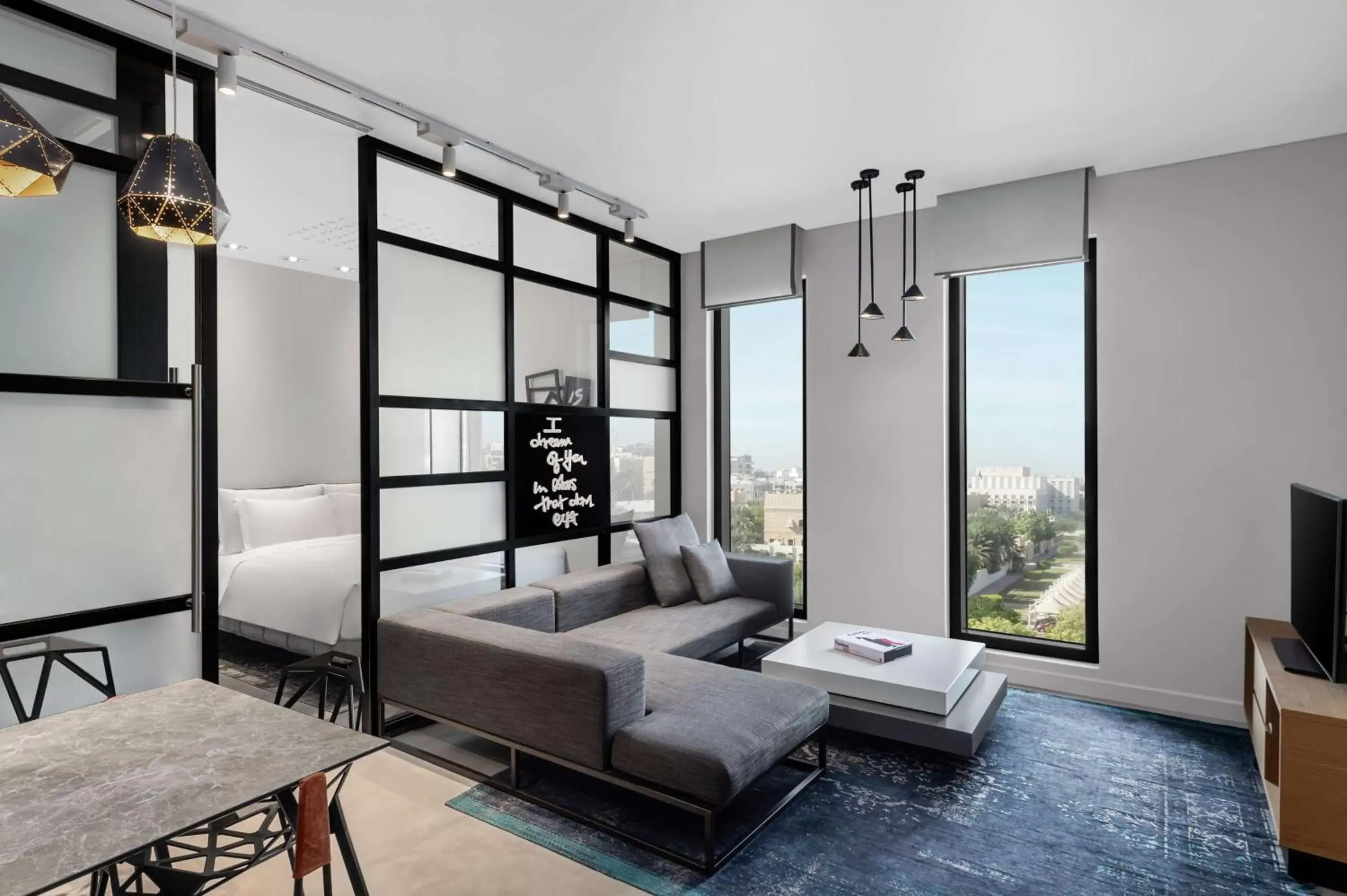 One-Bedroom King Suite in Canopy by Hilton Dubai Al Seef One-Bedroom King Suite in Canopy by Hilton Dubai Al Seef