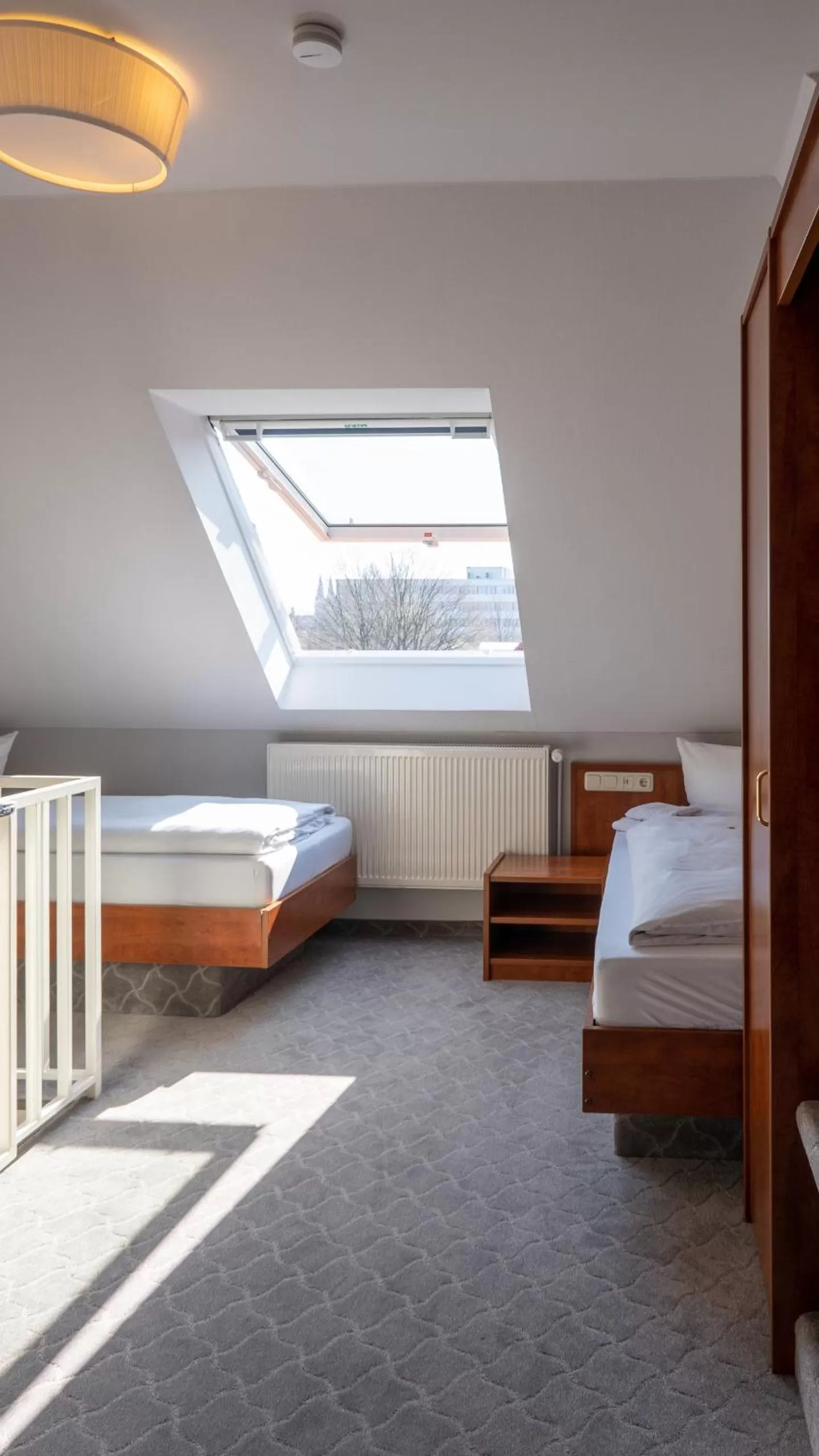 Bed in Hotel Am Uenglinger Tor