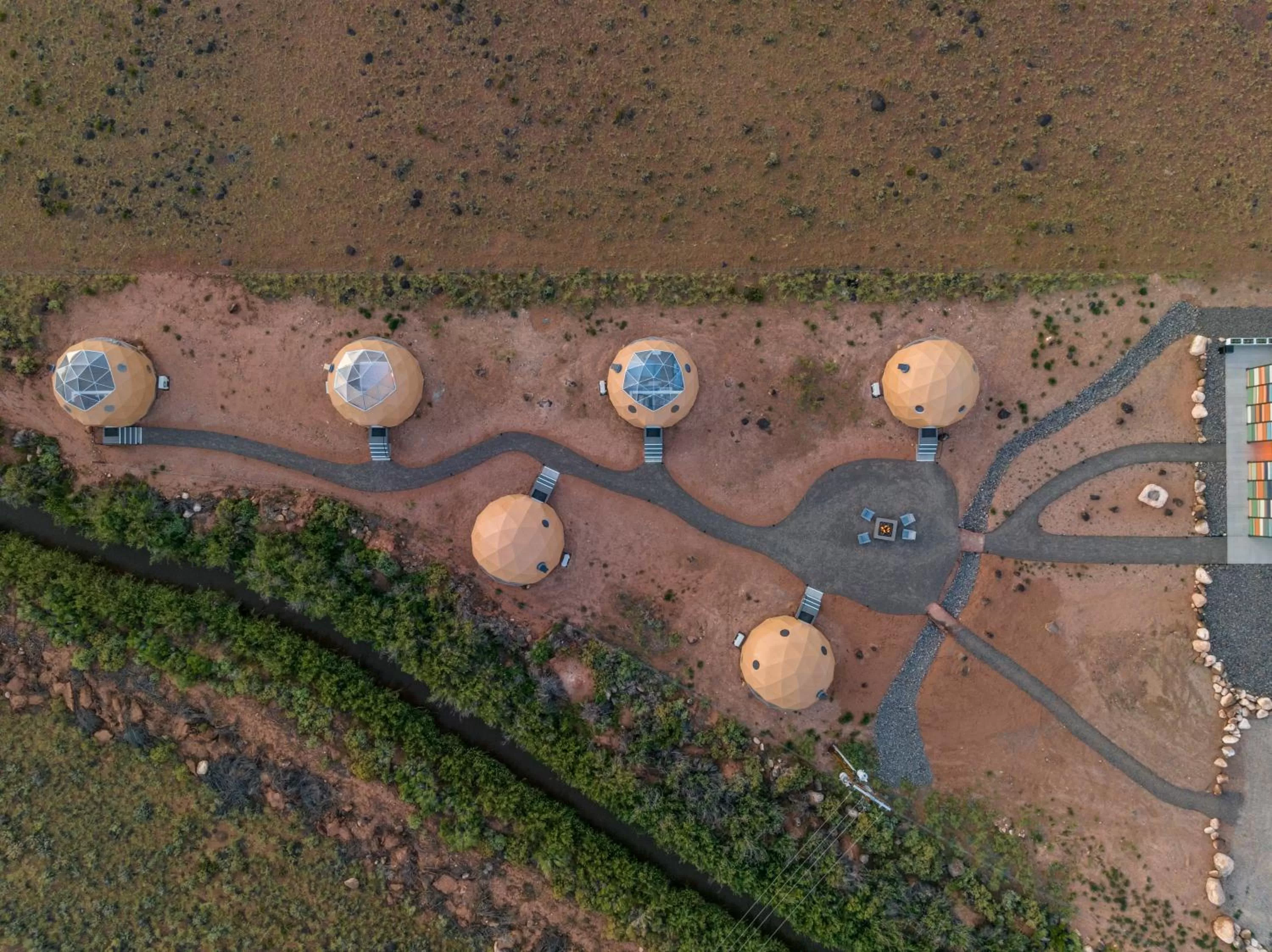 Bird's eye view in Skyview Hotel