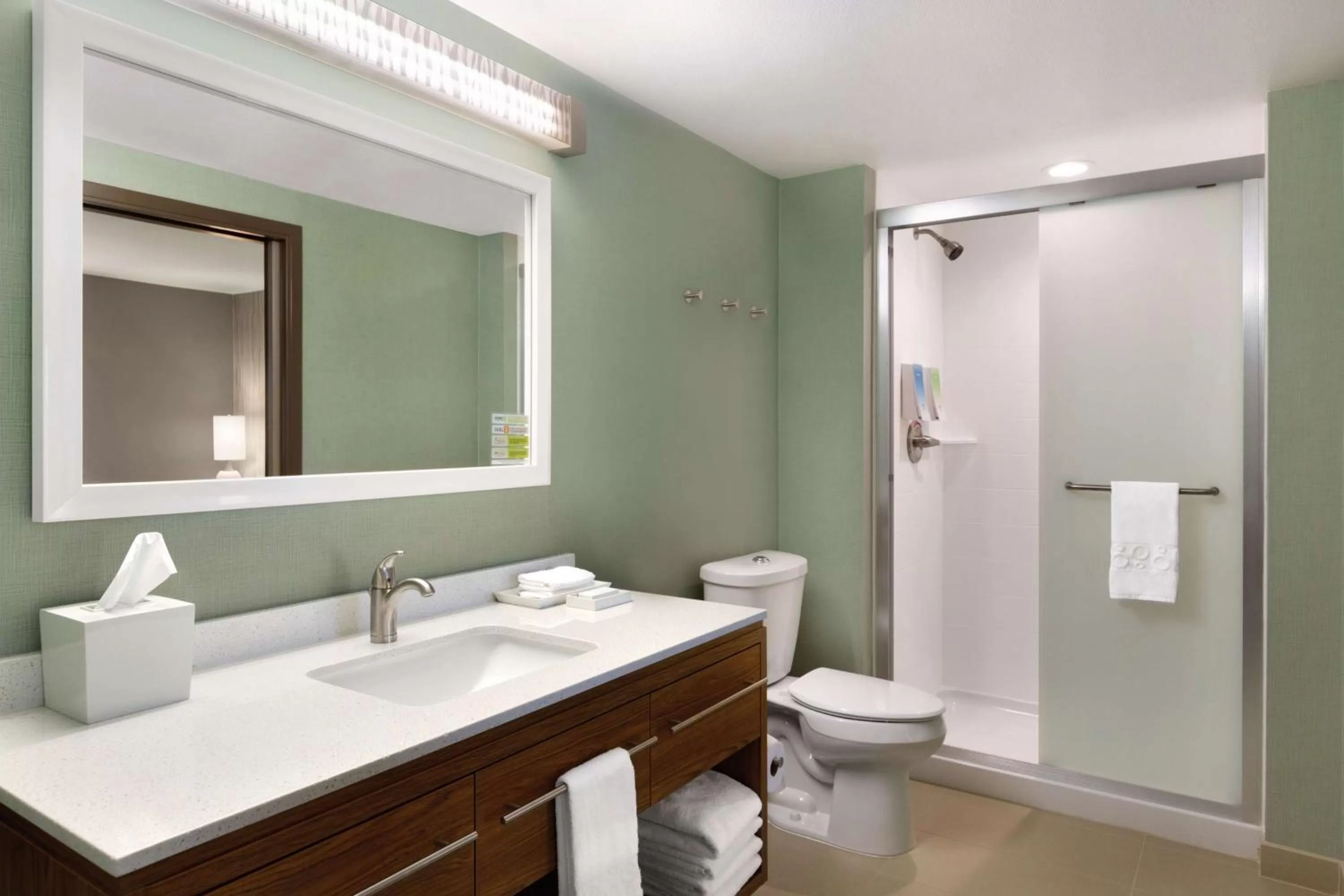 Shower in Home2 Suites by Hilton Billings