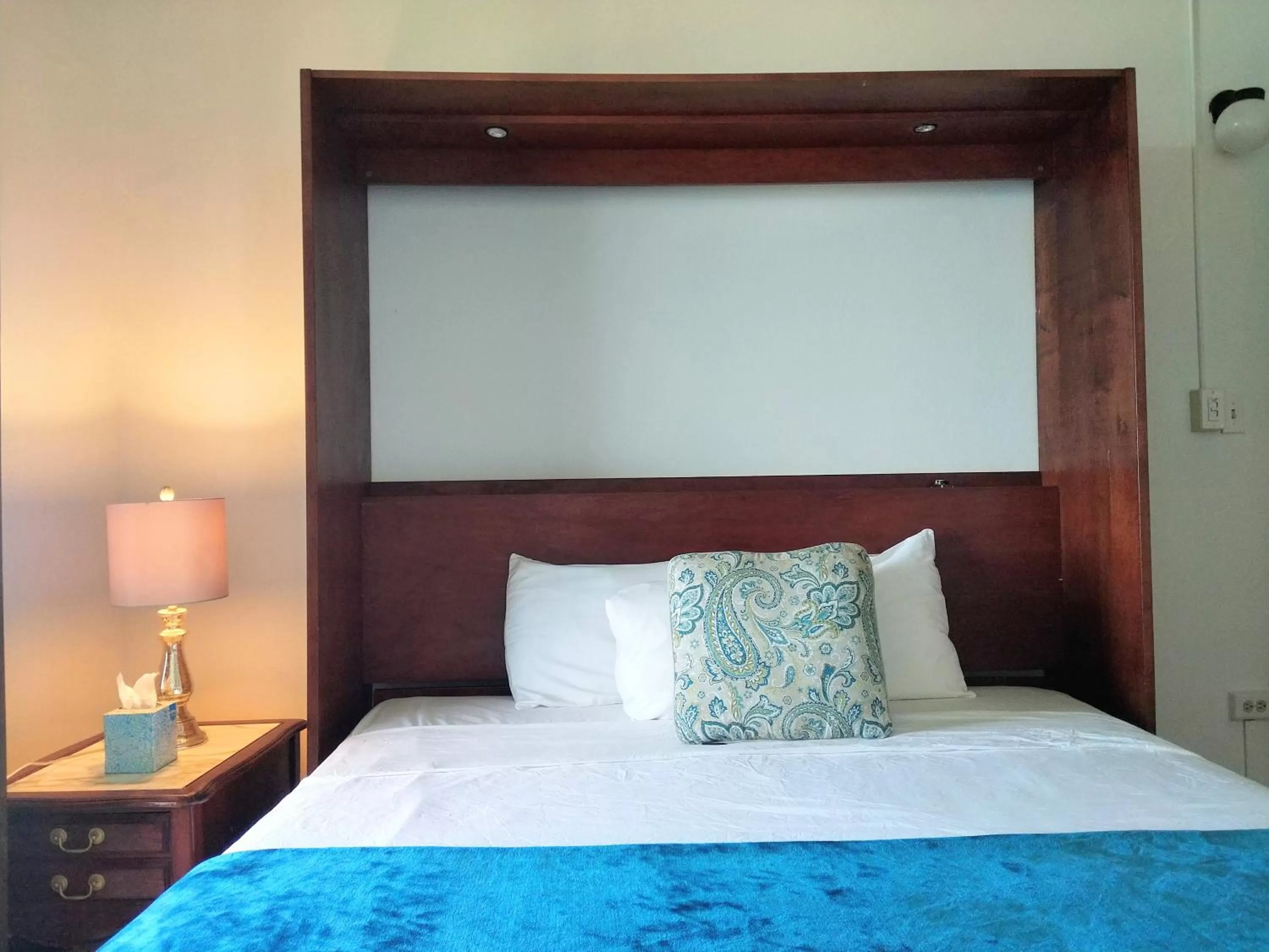 Bed in La Capitana Old San Juan Building