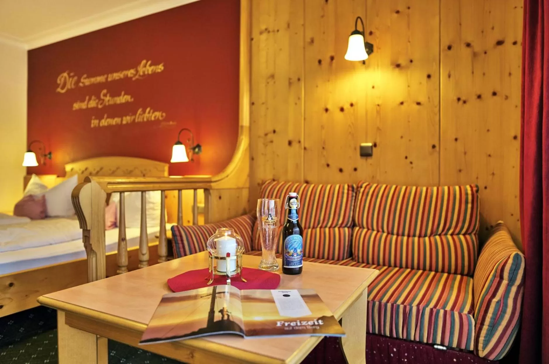 Photo of the whole room, Bed in Wander- und Aktivhotel Adam Bräu