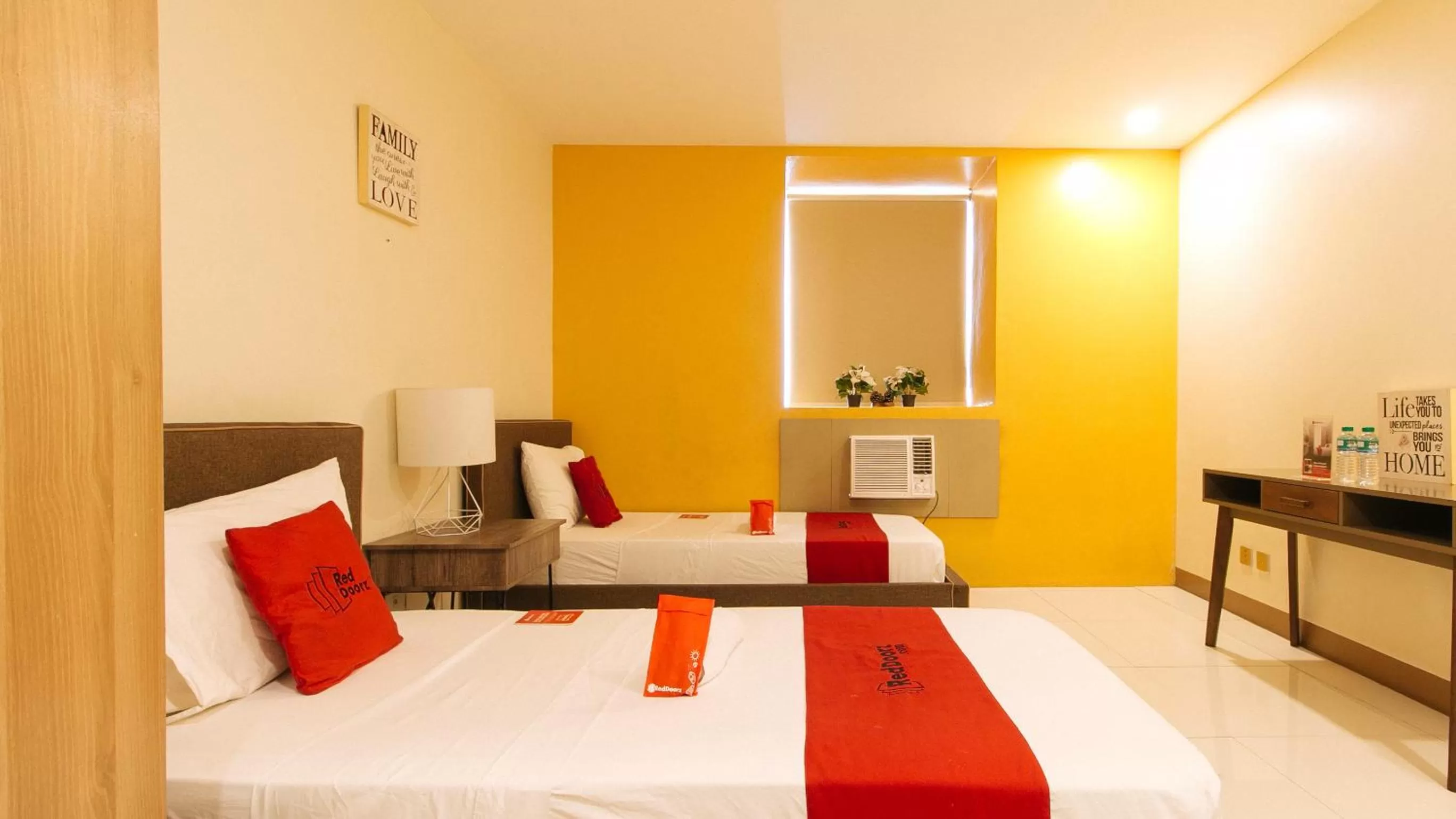 Photo of the whole room, Bed in RedDoorz Plus at Kamuning Quezon City