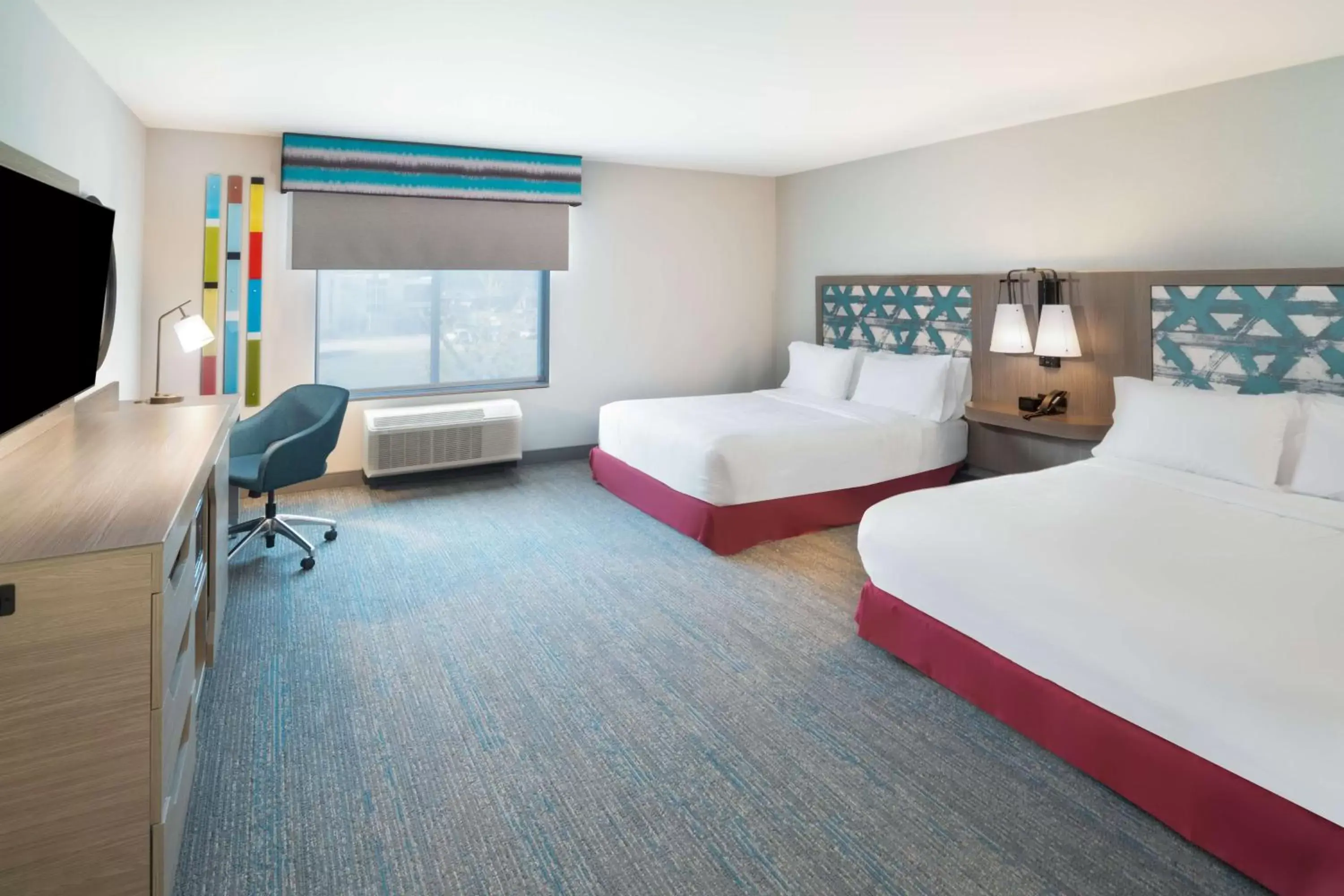 Queen Room with Bath Tub - Mobility Access/Non-Smoking in Hampton Inn Greer Greenville, Sc Queen Room with Bath Tub - Mobility Access/Non-Smoking in Hampton Inn Greer Greenville, Sc