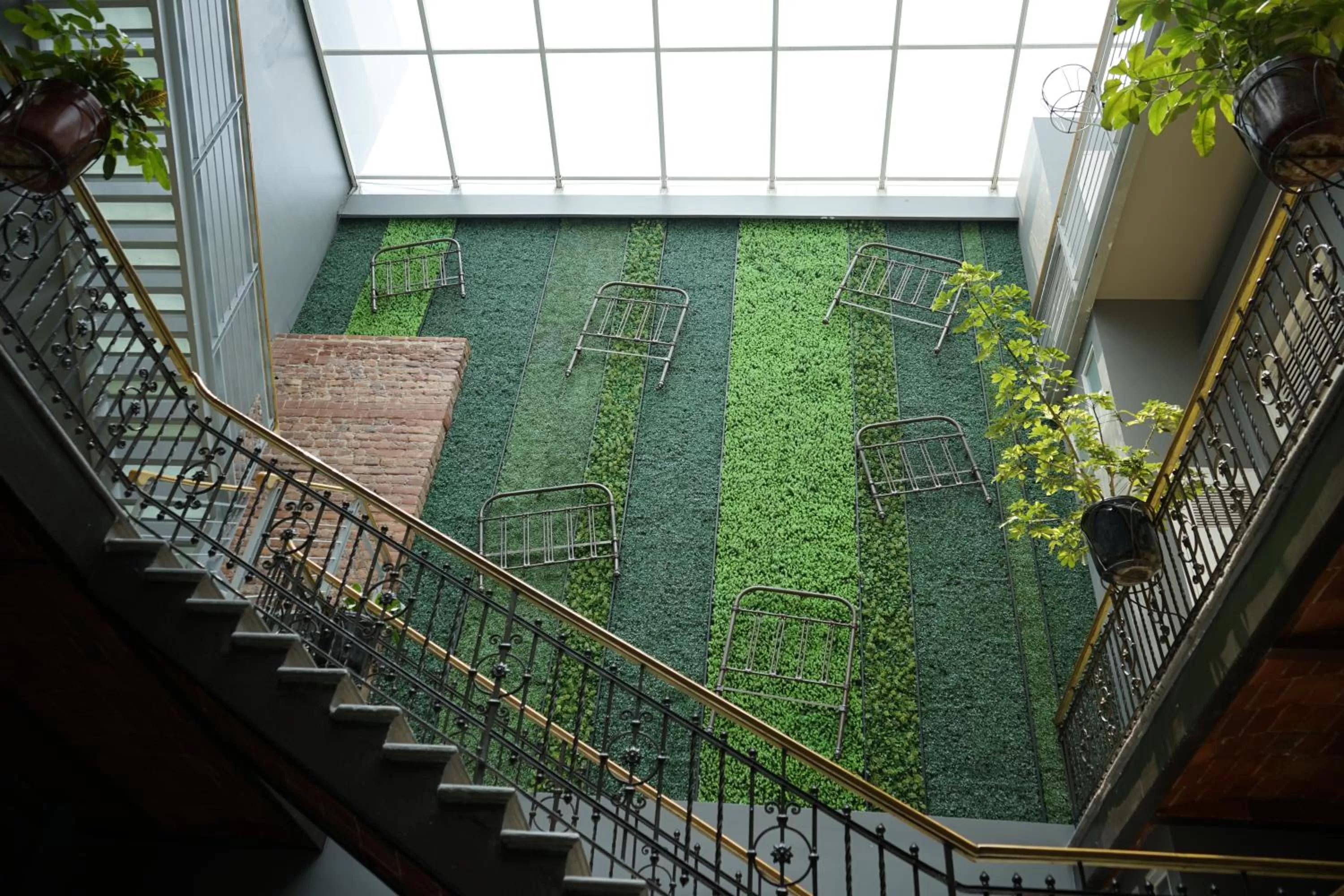 Garden view in Hotel Principal