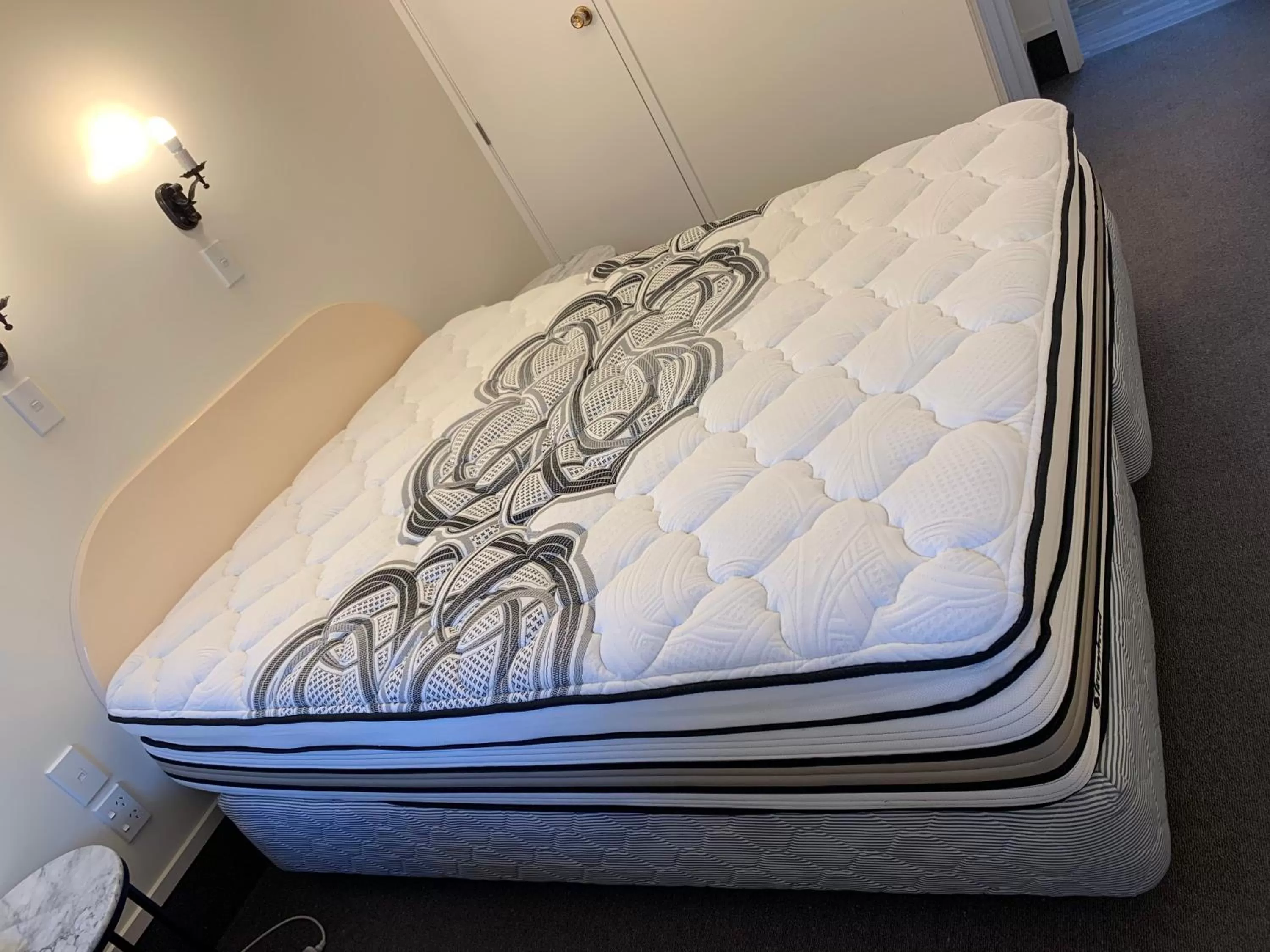 Bed in 755 Regal Court Motel