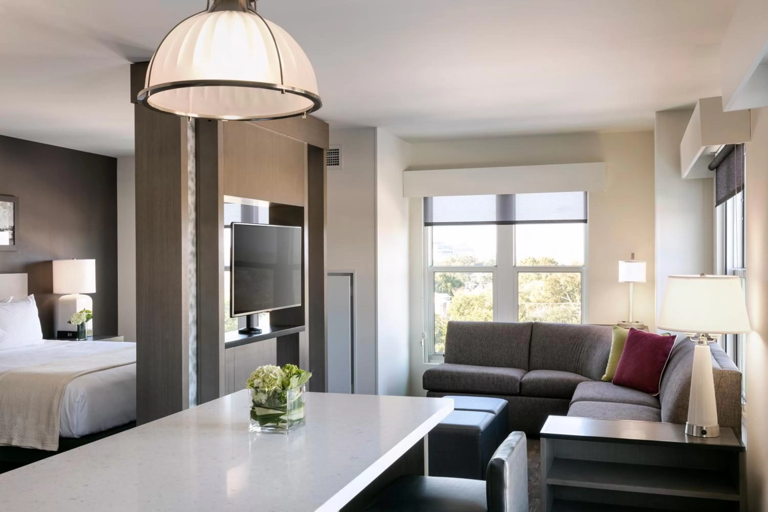 King Studio with Kitchen and Sofa Bed in Hyatt House Charleston - Historic District