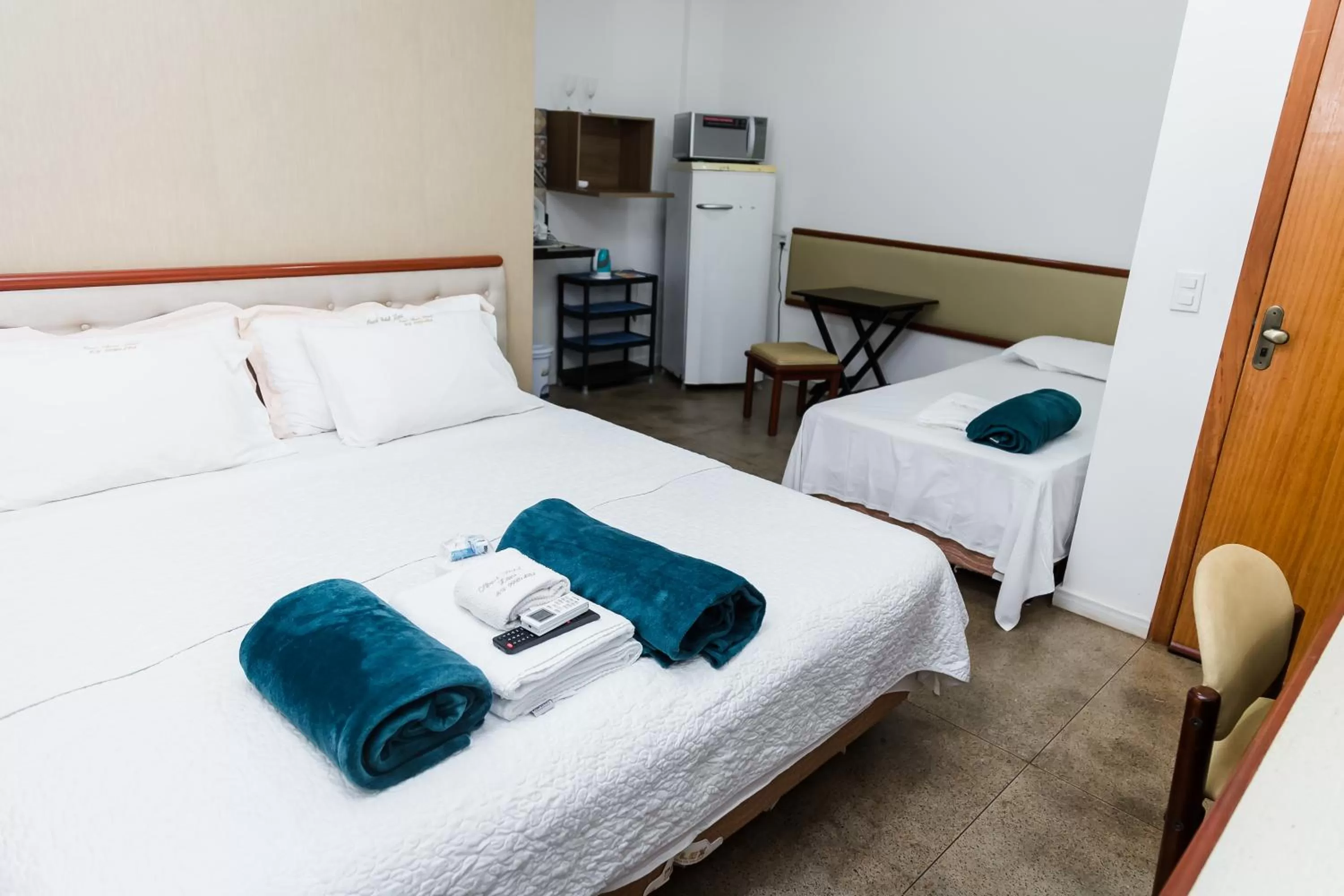 Bed in ZANI APART HOTEL 520i